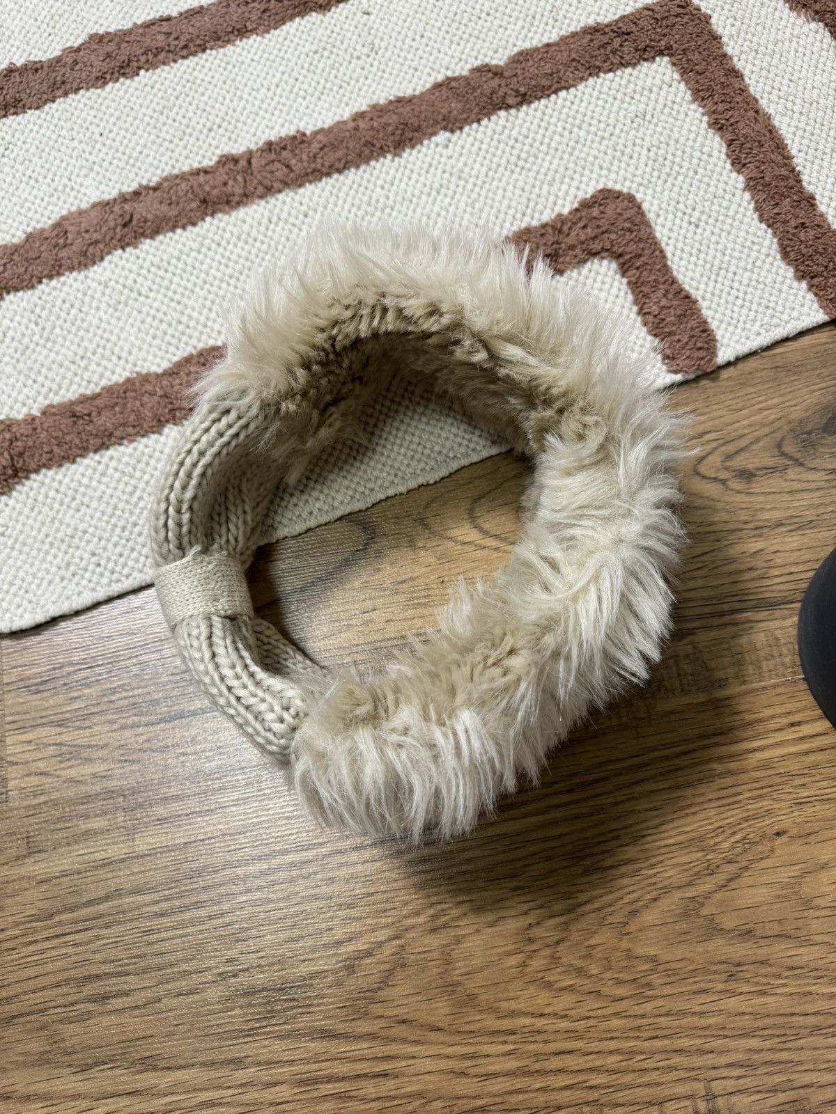 Vintage CUTE Y2K FLUFFY FUR MOHAIR VOLUME HEADBAND Size ONE SIZE - 6 Thumbnail