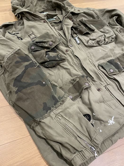 R13 R13 military light inner outer jacket Grailed