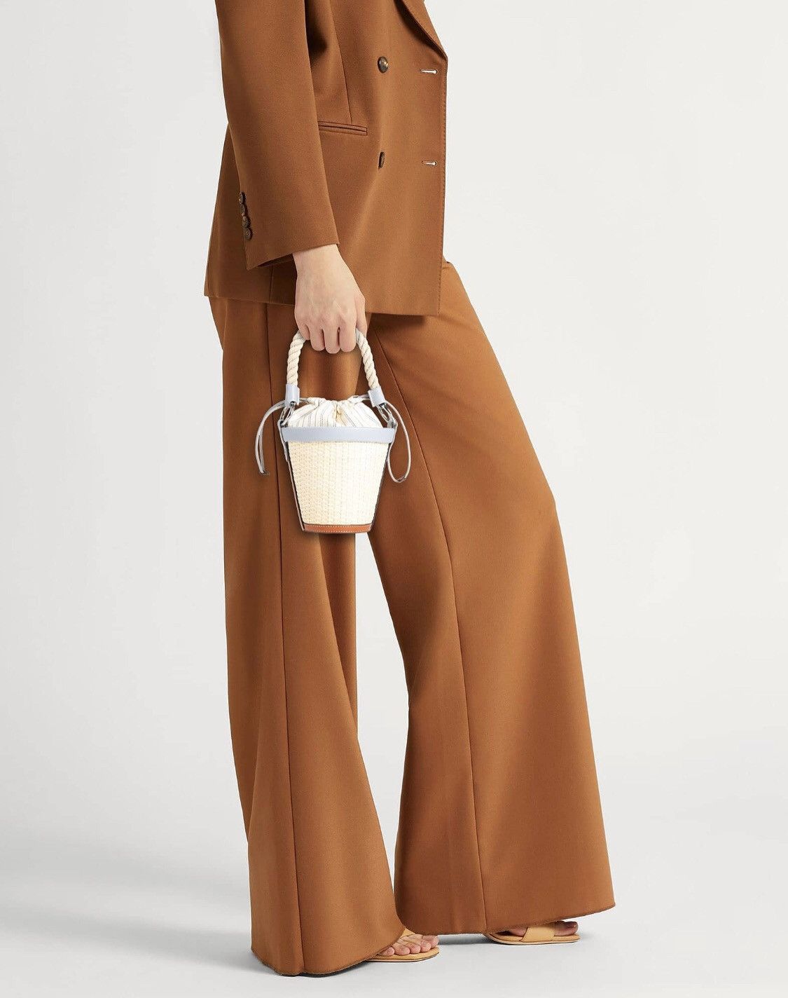Maison Margiela Margiela rattan bucket crossbody bag Size ONE SIZE - 7 Thumbnail