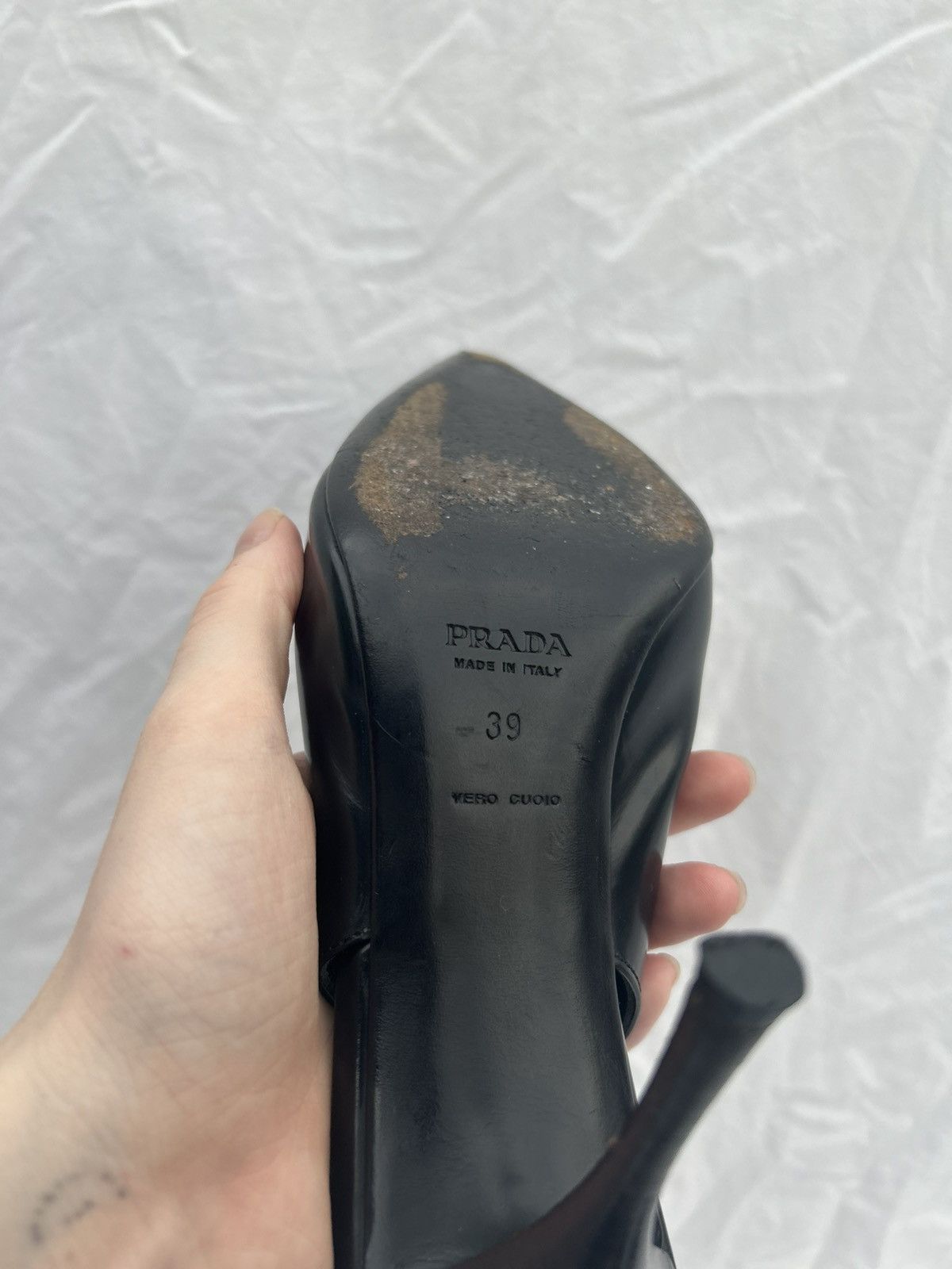 Prada 1998 Vintage Prada slingbacks Size US 9 / IT 39 - 7 Thumbnail