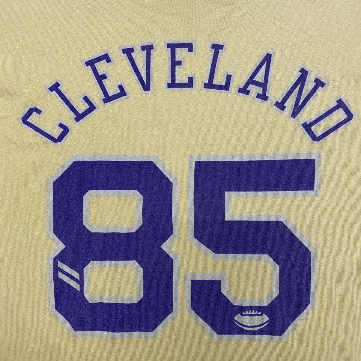 Champion Vintage 90s CHAMPION Cleveland Football T-shirt Size US S / EU 44-46 / 1 - 2 Thumbnail