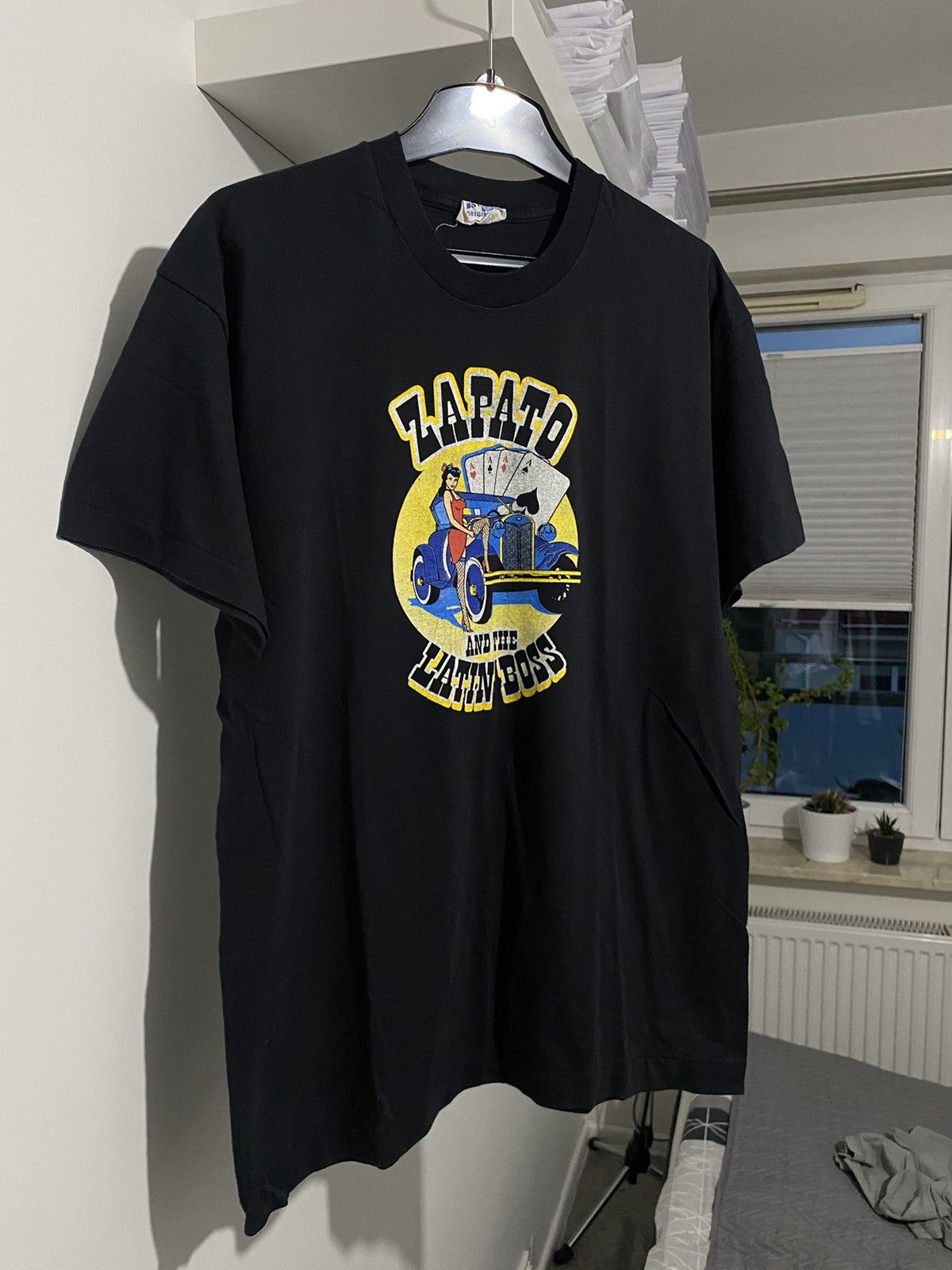 Vintage Zapato and the Latin Boss Screen Stars Vintage t-Shirt L 90s Size US L / EU 52-54 / 3 - 4 Thumbnail
