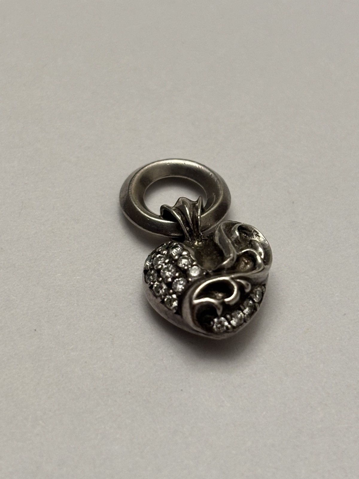 Chrome Hearts Chrome Hearts Pave Factory Set Diamond Heart Pendant Size ONE SIZE - 16 Thumbnail