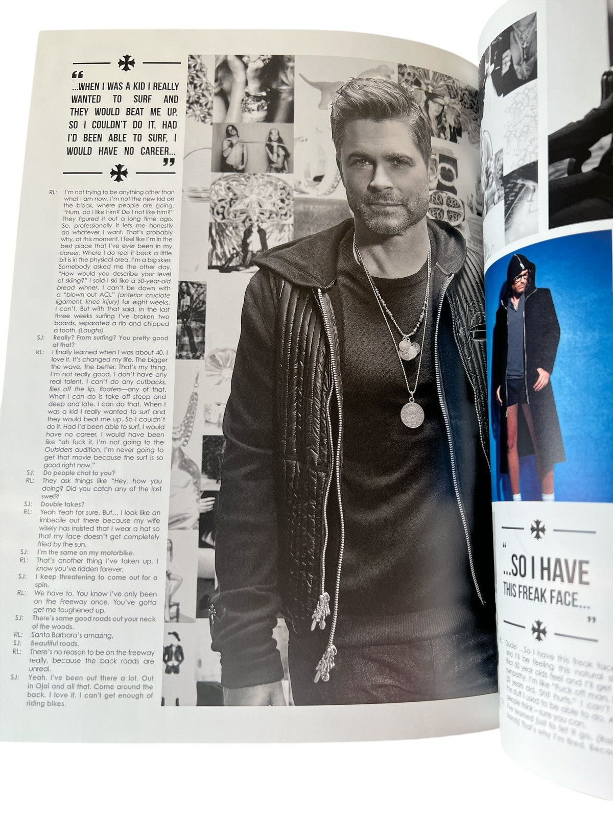 Chrome Hearts Chrome Hearts Magazine Vol. 6 | Rob Lowe | Poster DVD Size ONE SIZE - 16 Thumbnail