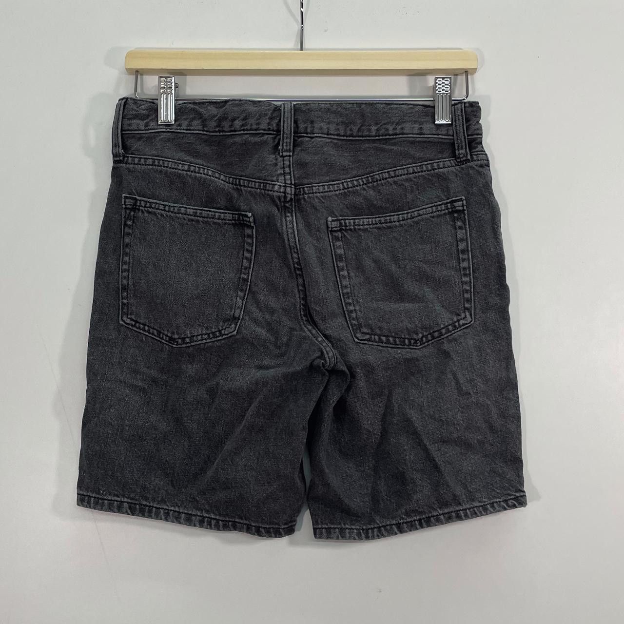 Gap Black Gap Denim Shorts Size 38" / US 16 / IT 52 - 2 Thumbnail