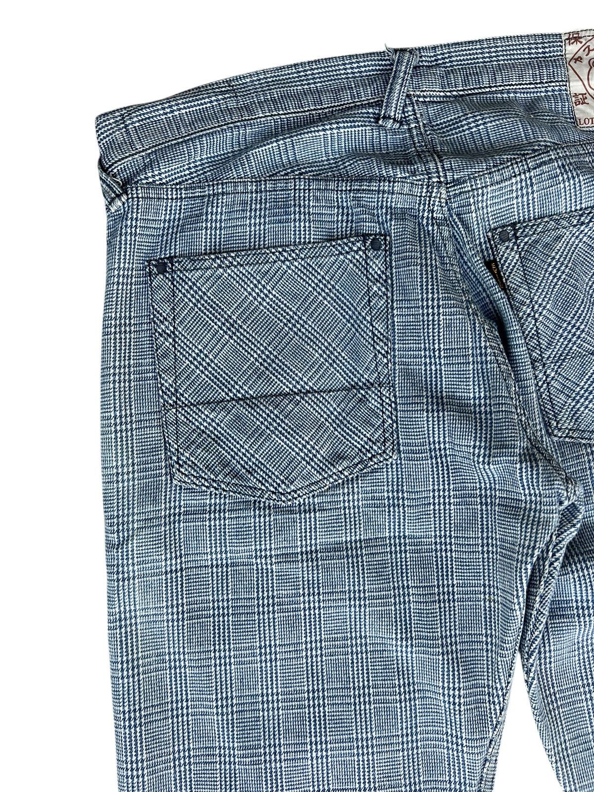 Evisu Vintage Archive Evisu Japan Checkered Jeans Size US 33 - 16 Thumbnail