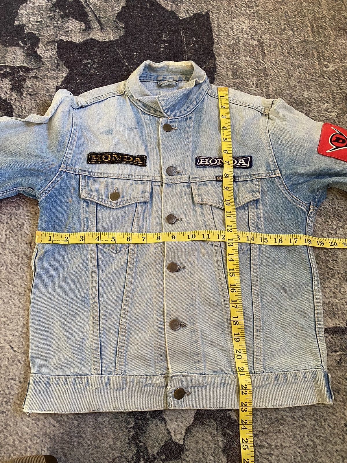 Honda × Vintage VINTAGE DISTRESSED BOBSON HONDA ADVAN JACKET CUSTOM PATCHES Size US S / EU 44-46 / 1 - 13 Thumbnail