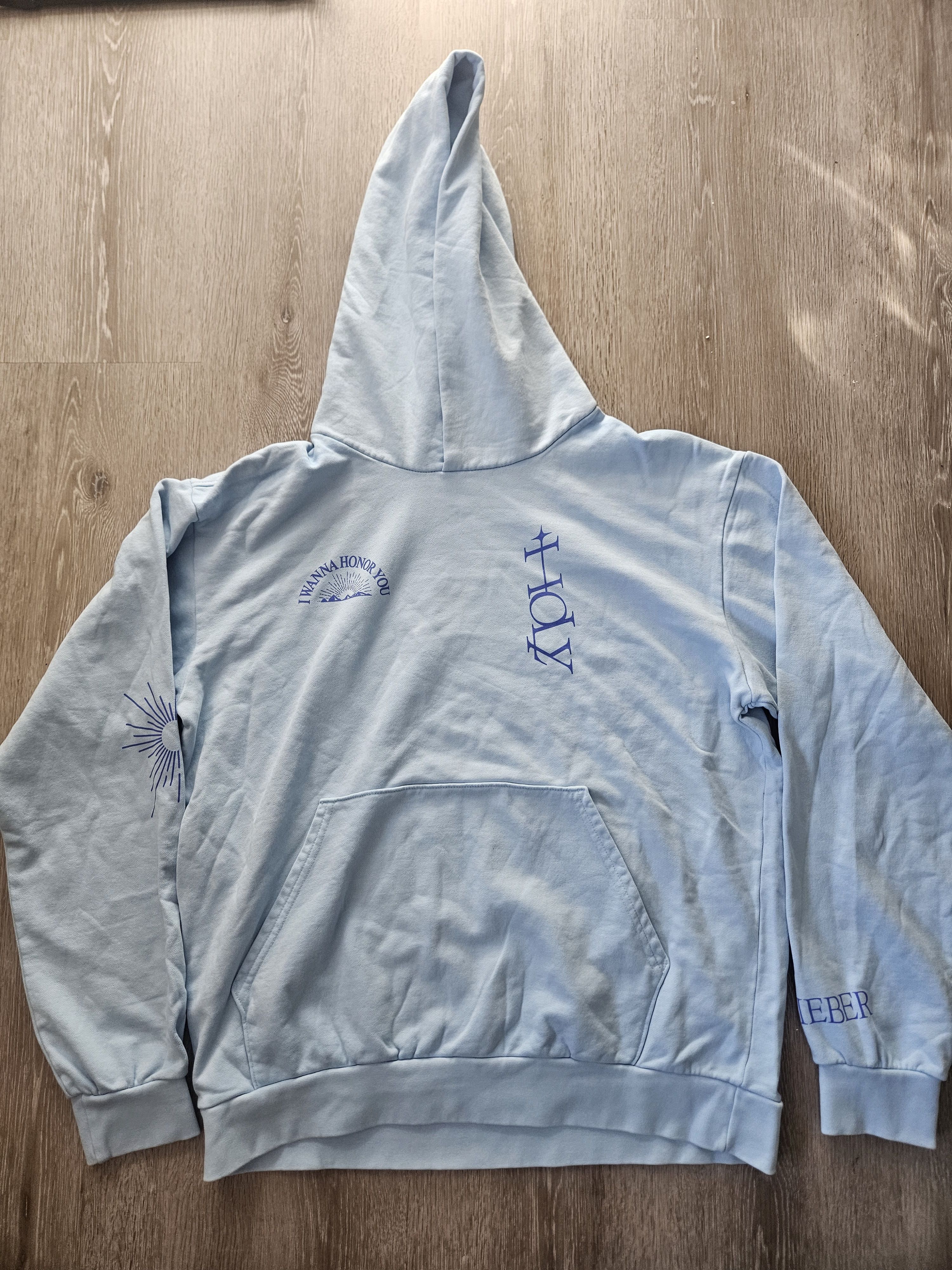 Justin Bieber Justin Bieber Holy Lyrics Hoodie Size US XL / EU 56 / 4 - 1 Thumbnail