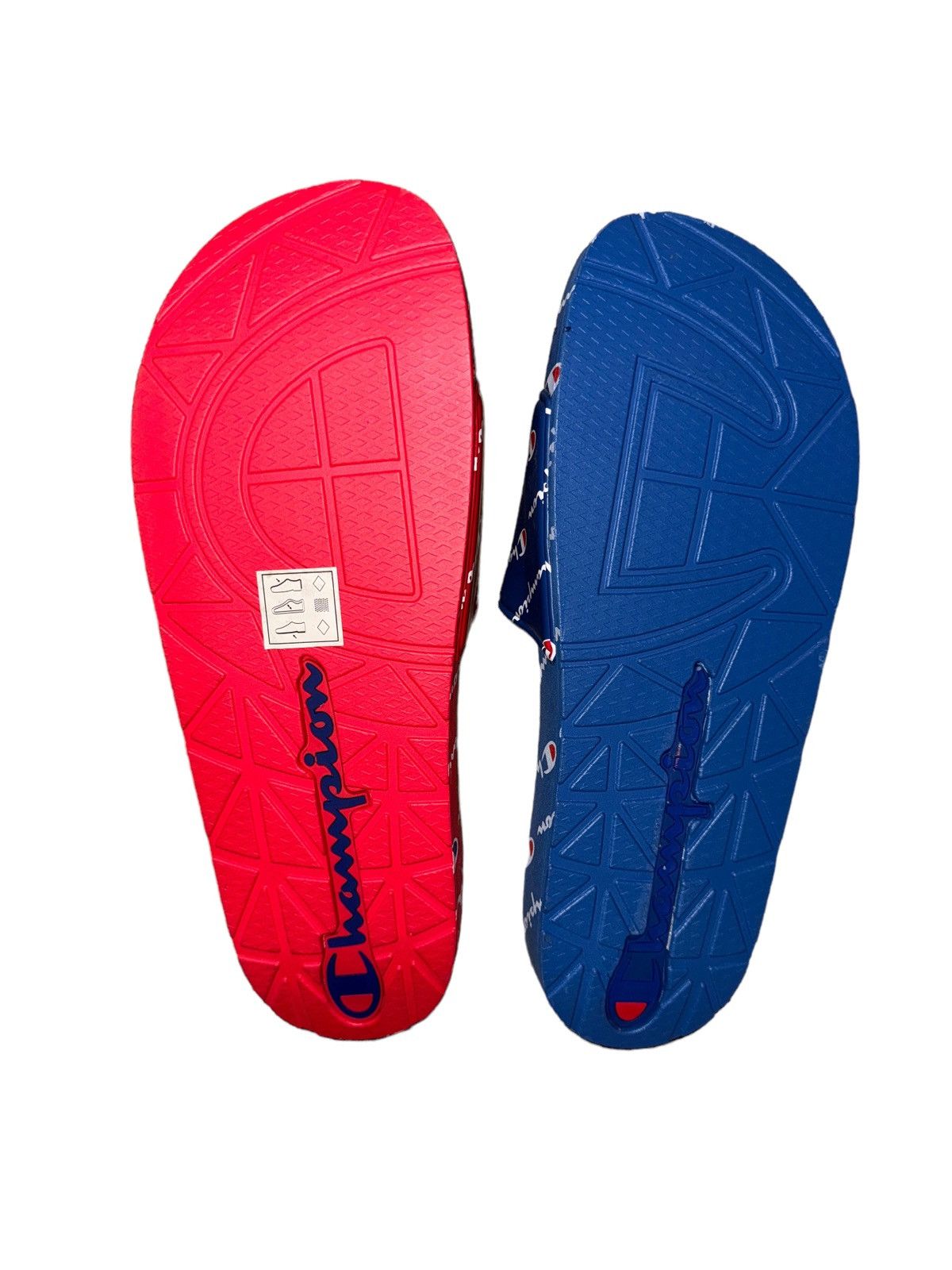 Champion ipo repeat red slide sandals deals