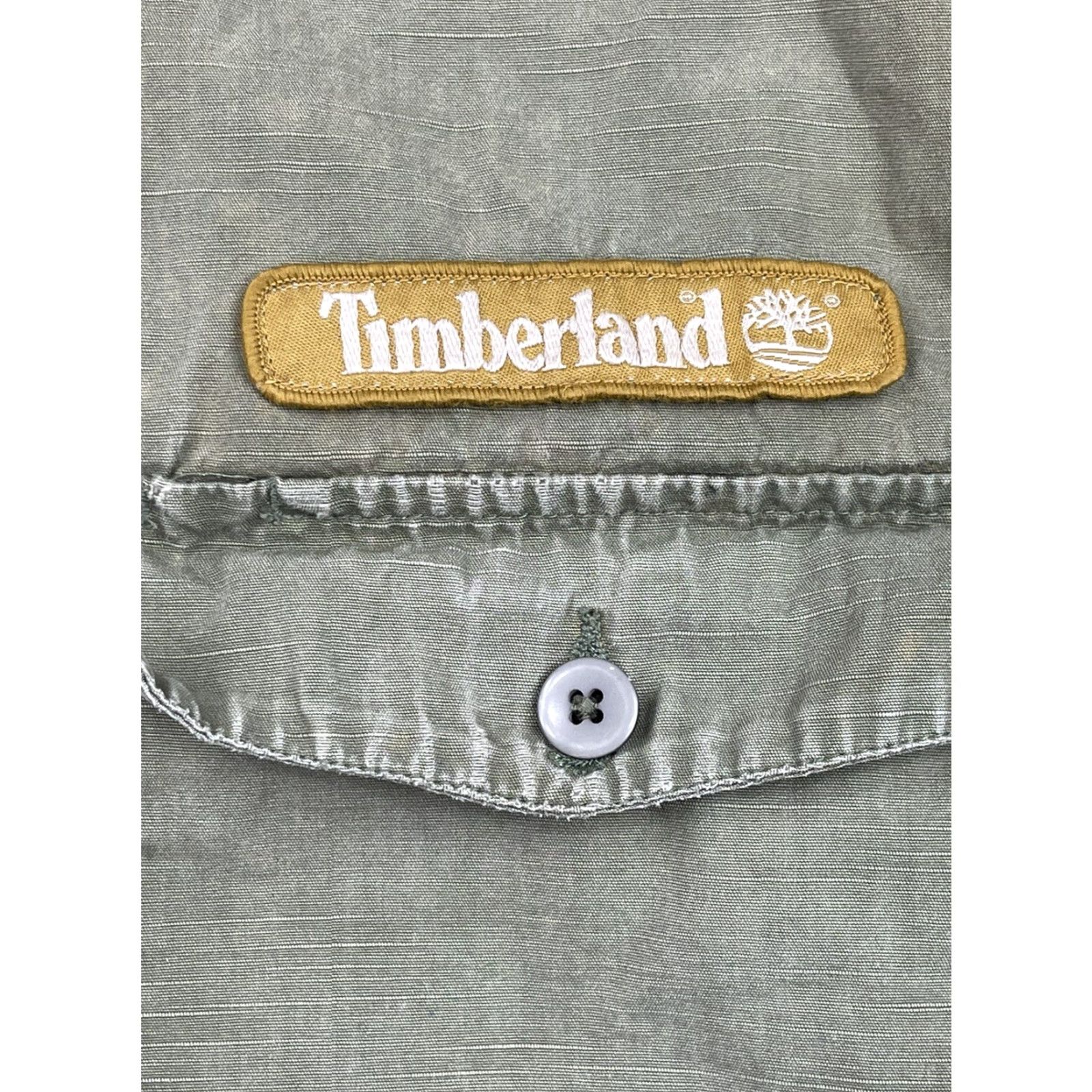 Timberland VINTAGE Timberland Military Jacket XL Green Distressed Classic Outdoor Mens Size US XL / EU 56 / 4 - 3 Thumbnail
