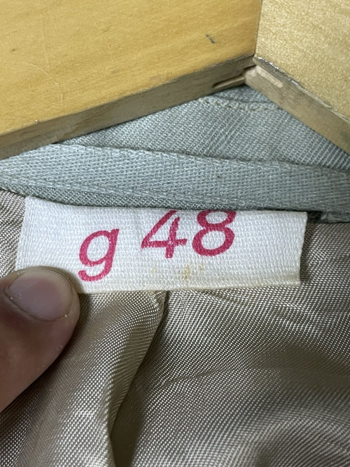 Japanese Brand × Vintage German Uniform Grenztruppen Border Troops Jacket (107) Size US M / EU 48-50 / 2 - 9 Thumbnail