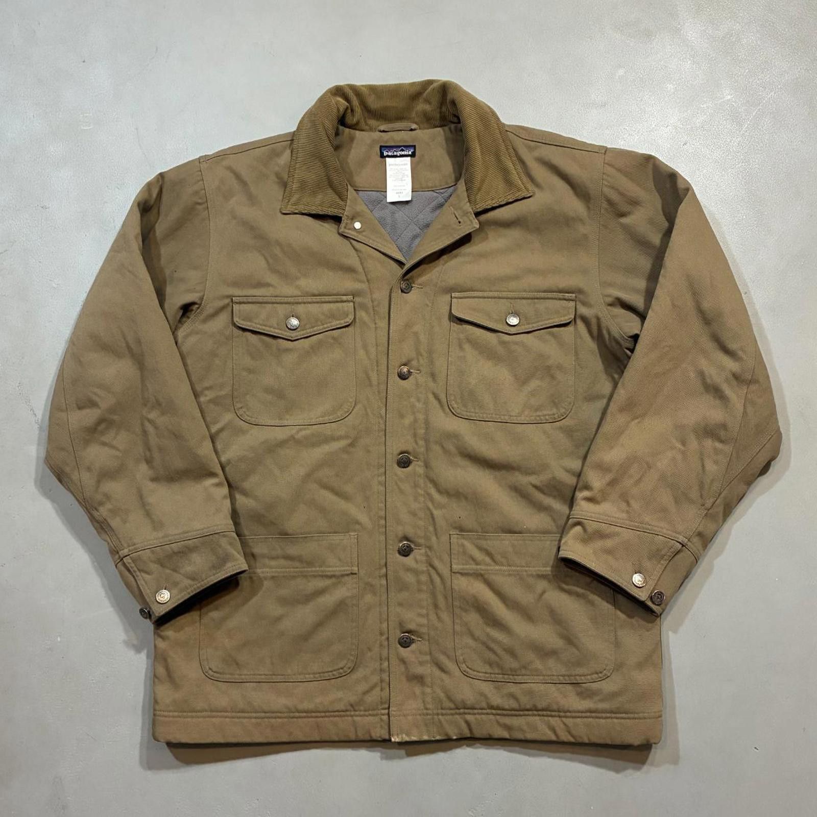 Patagonia Patagonia Nuevo Range Coat Canvas Quilt Lined Tan Size US L / EU 52-54 / 3 - 1 Thumbnail