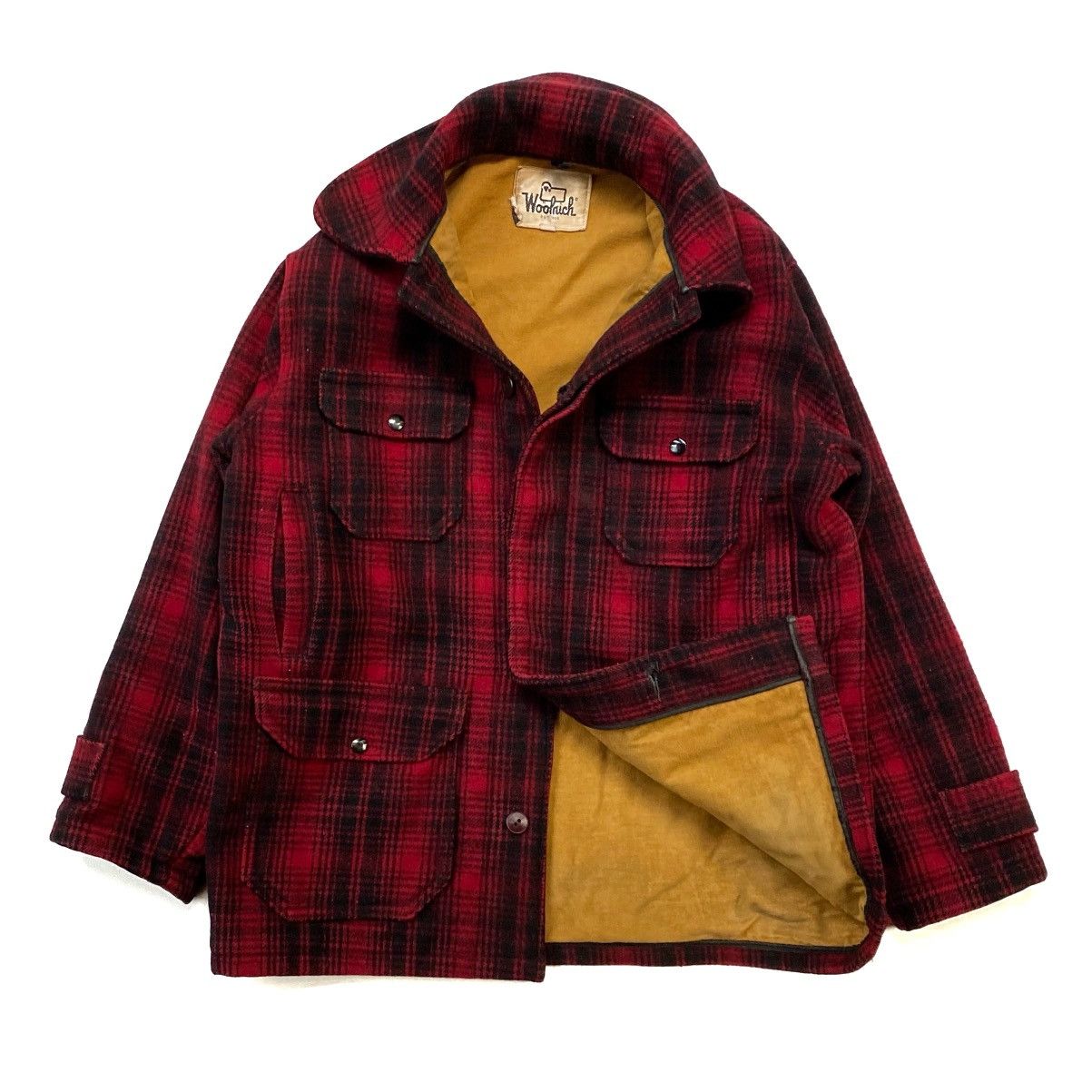 Woolrich Woolen Mills Vintage Woolrich Wool Mackinaw Cruiser Grailed