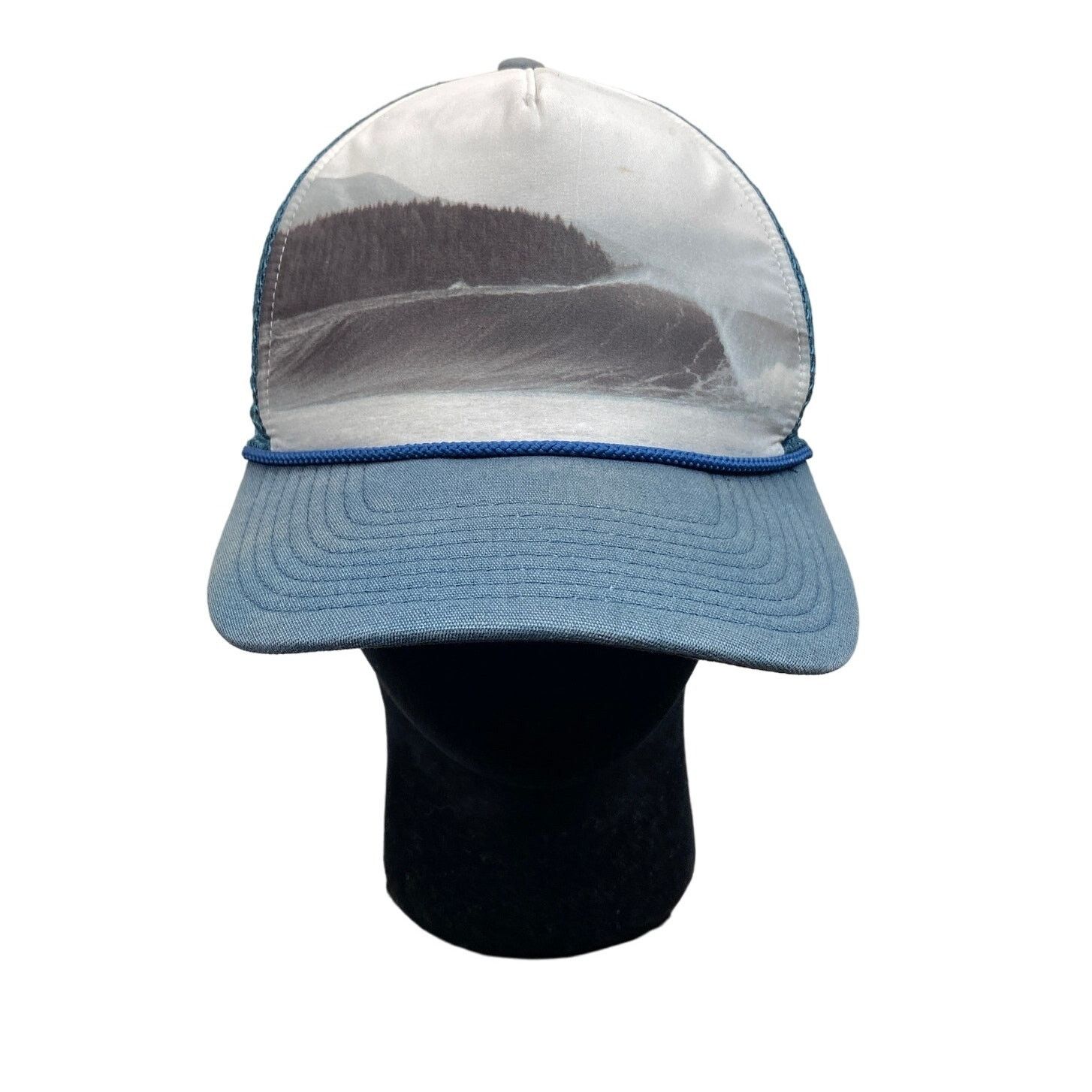 Patagonia Rare Patagonia Interstate Wave Mesh Trucker Hat Snapback Size ONE SIZE - 1 Thumbnail