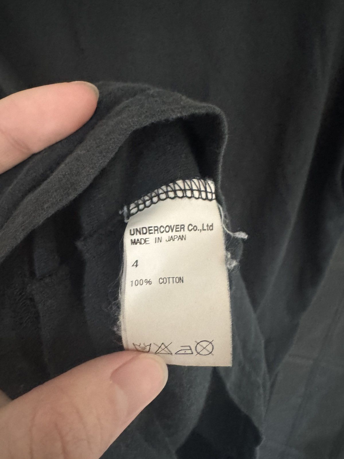 Designer × Japanese Brand × Undercover Undercover Cross U Logo Tee Size US L / EU 52-54 / 3 - 4 Thumbnail