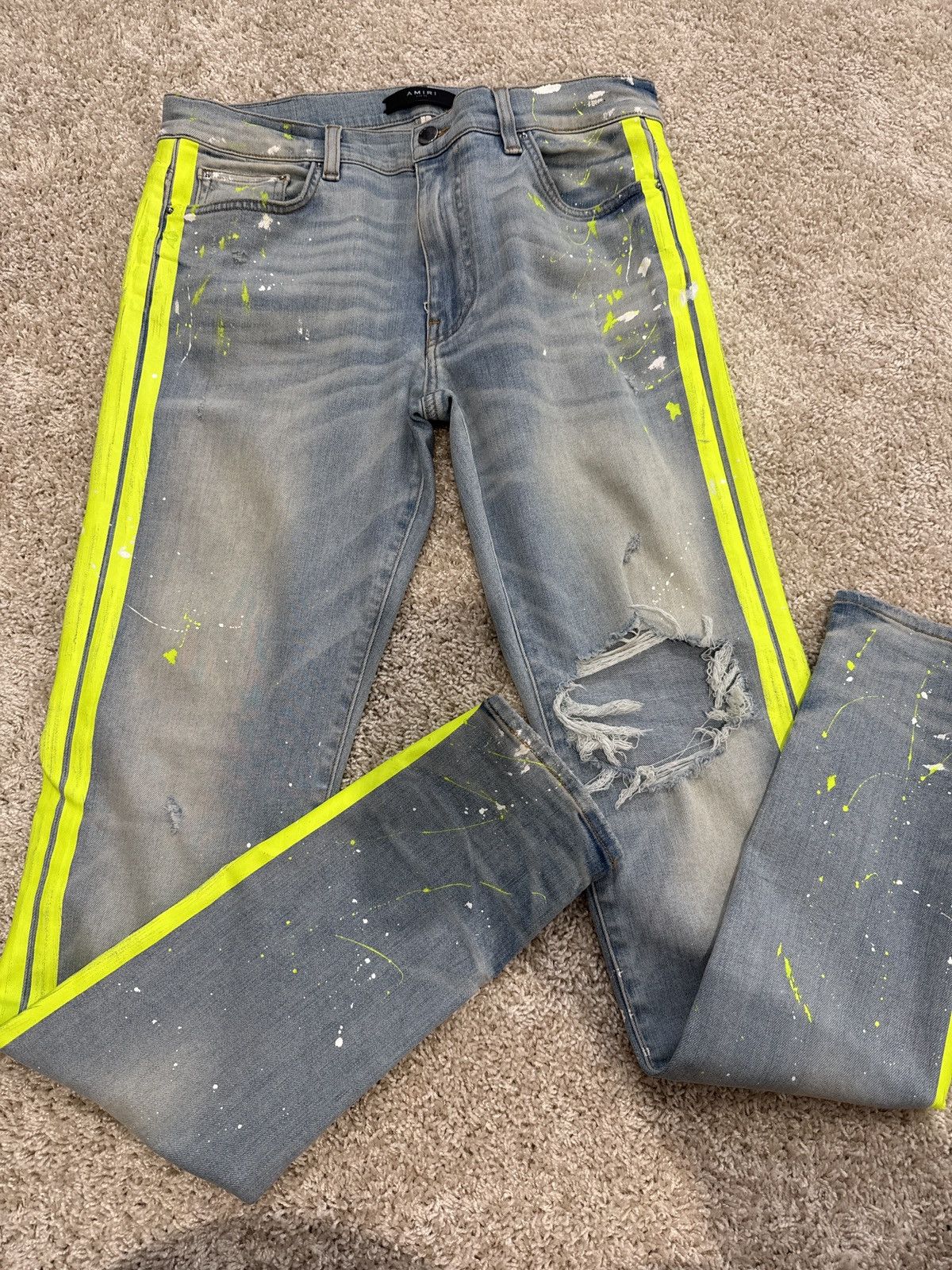 Amiri Amiri Denim Jeans Size US 33 - 12 Thumbnail