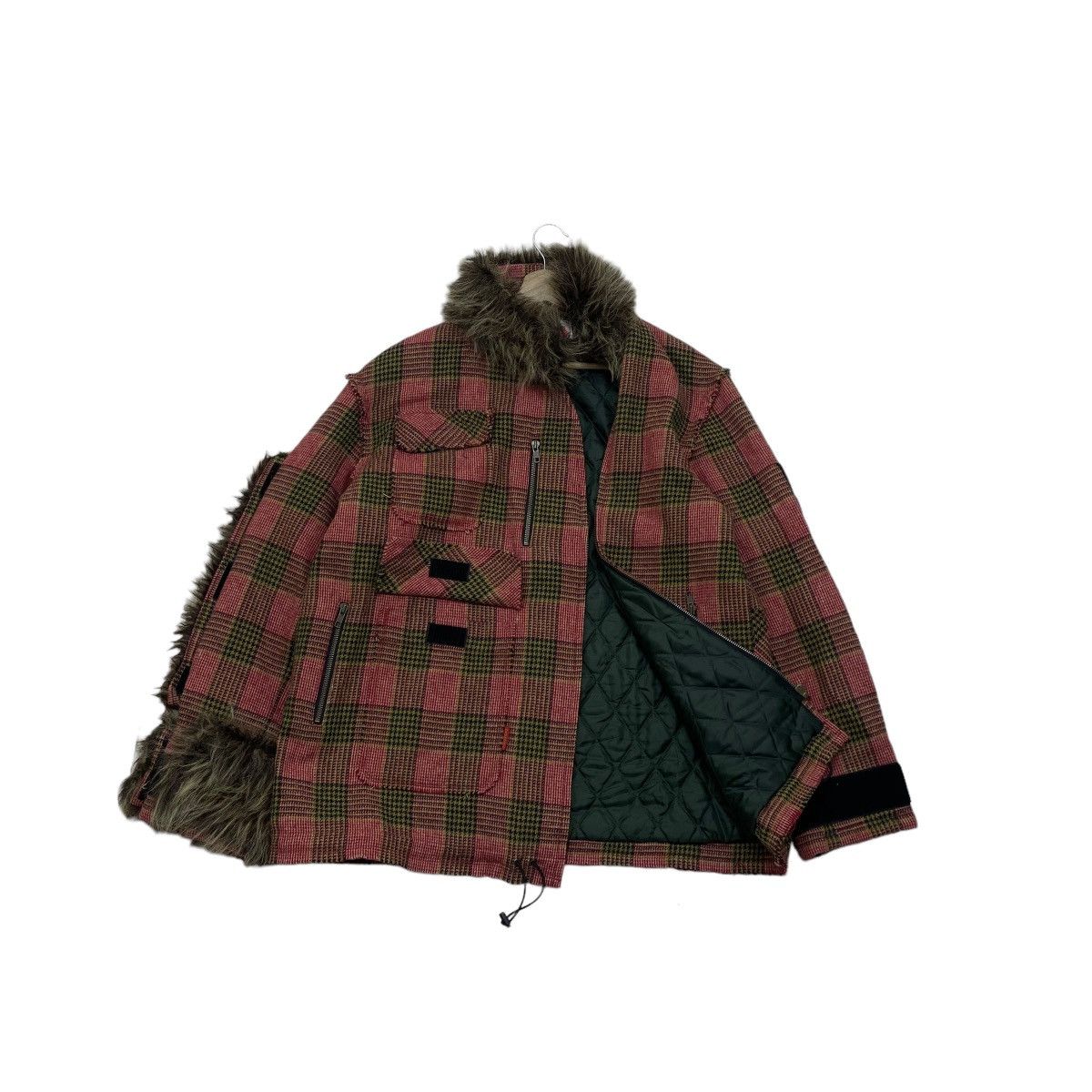 Other Shinji Abe Detachable Faux Furr Asymmetrical Zip Size US M / EU 48-50 / 2 - 1 Thumbnail