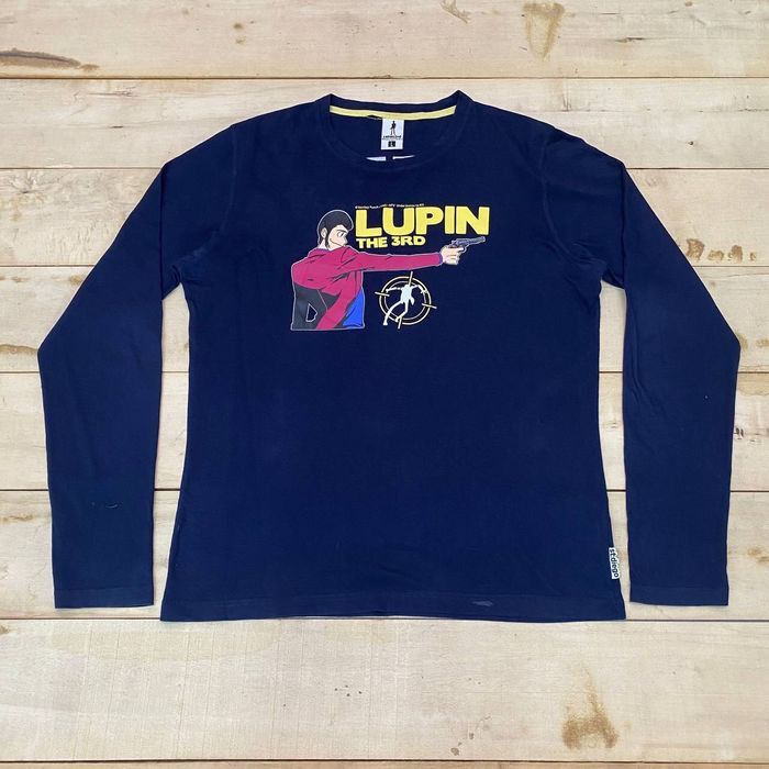 Anime × Japanese Brand B1. LUPIN THE 3rd JAPAN ANIME MOVIE TEE Size US L / EU 52-54 / 3 - 2 Thumbnail