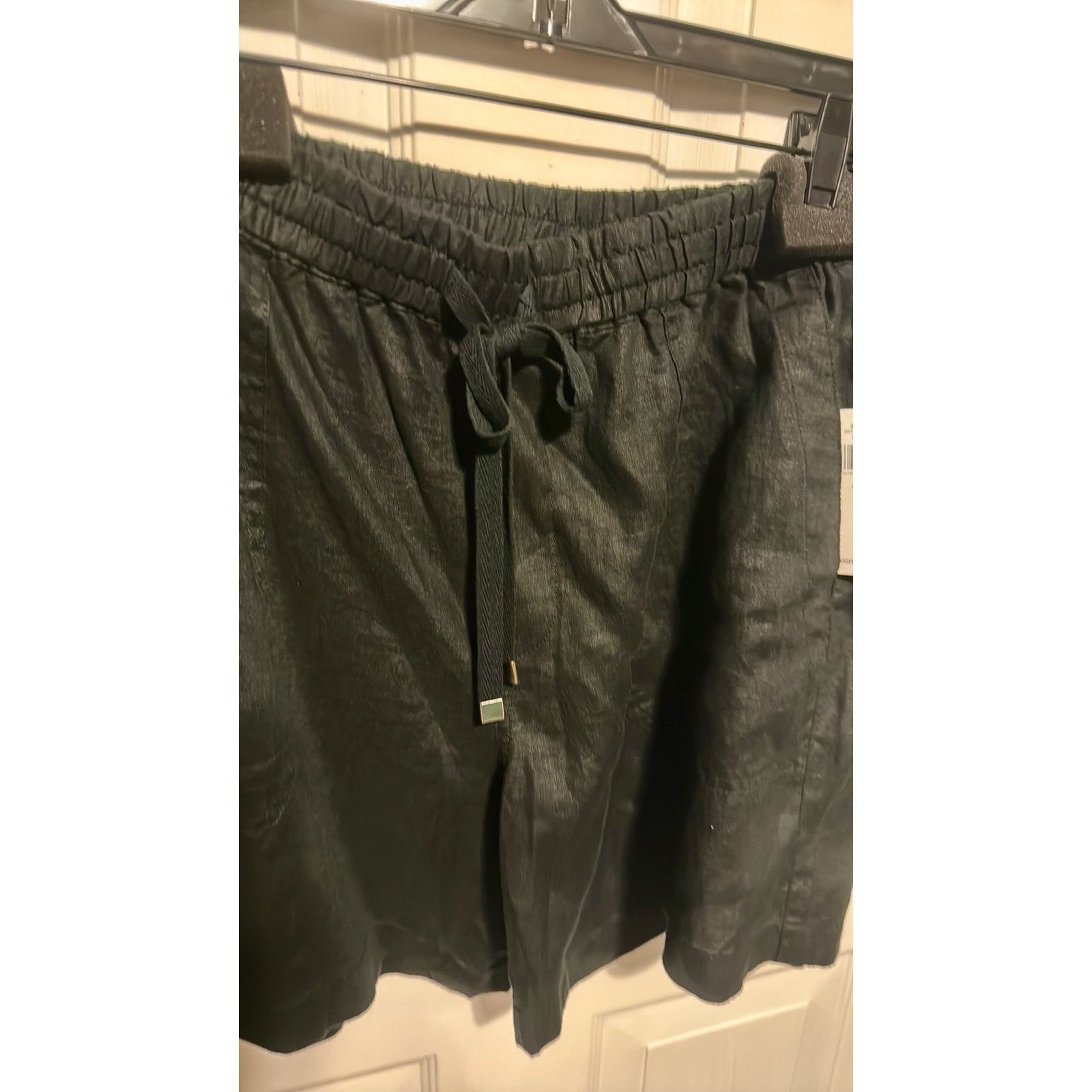 Lauren Ralph Lauren Lauren Ralph Lauren Belted Linen Shorts Black size 12 P Size 34" / US 12 / IT 48 - 6 Thumbnail