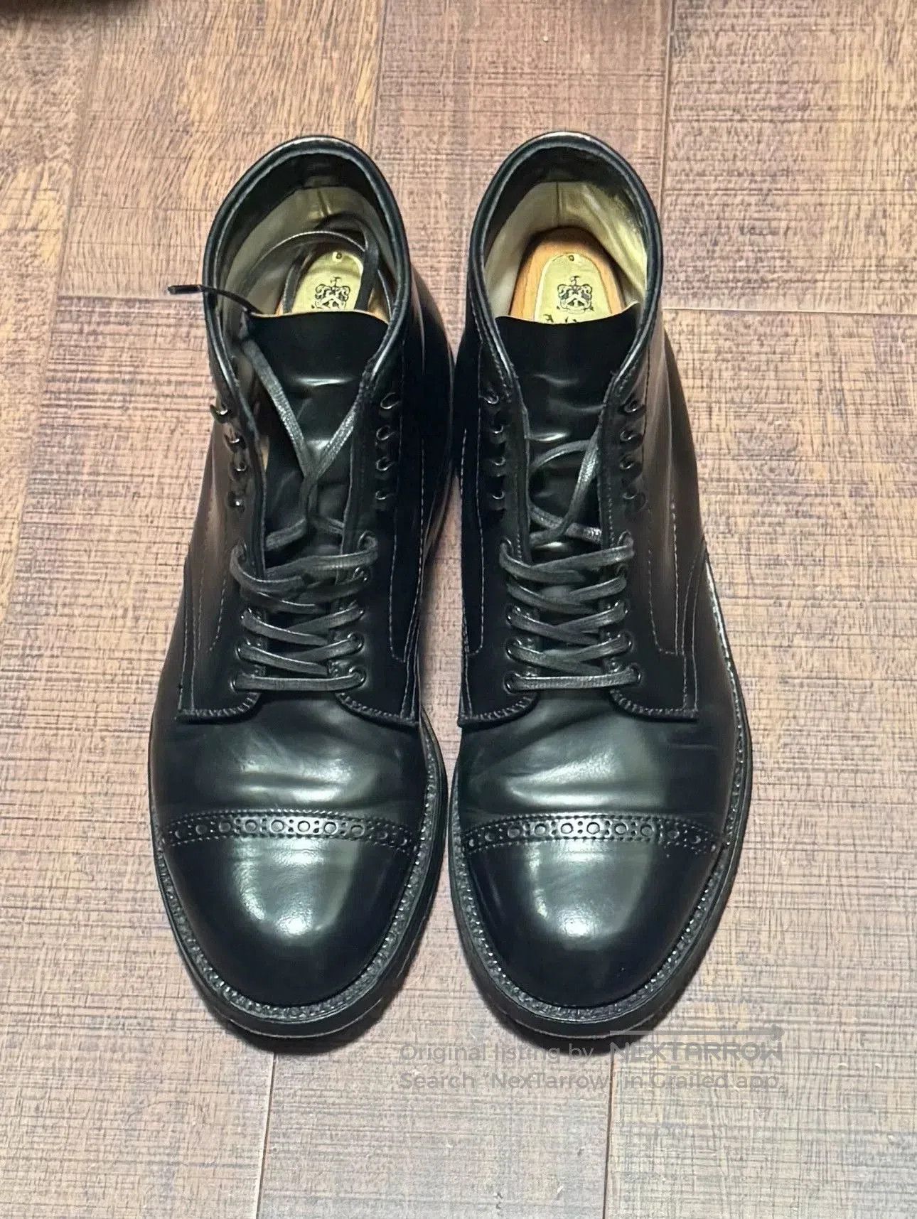Alden Alden Jumper Boots Black Shell Cordovan. Size US 9 / EU 42 - 1 Thumbnail
