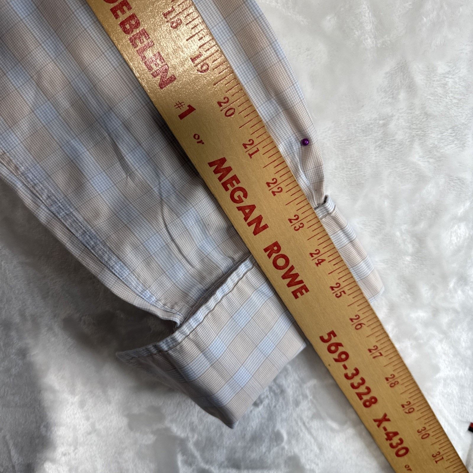 Thomas Pink Thomas Pink Long Mens 16 Sz 36 Sm Checks Long Sleeve Preppy Size US S / EU 44-46 / 1 - 9 Thumbnail