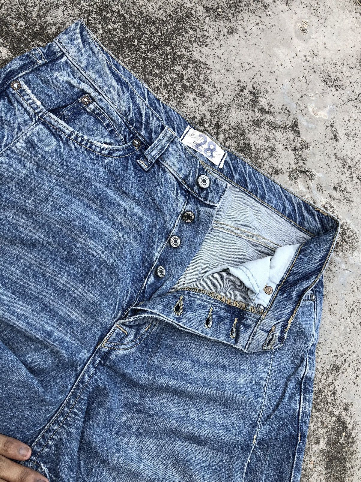 Free People SUPER BAGGY WE THE FREE DENIM Size US 30 / EU 46 - 4 Thumbnail