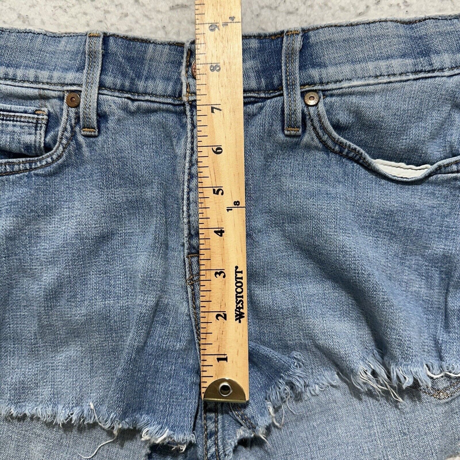 Levi's Levi's 525 26 Perfect Waist Cut Off Denim 2” Inseam Shorts Size 26" / US 2 / IT 38 - 9 Thumbnail