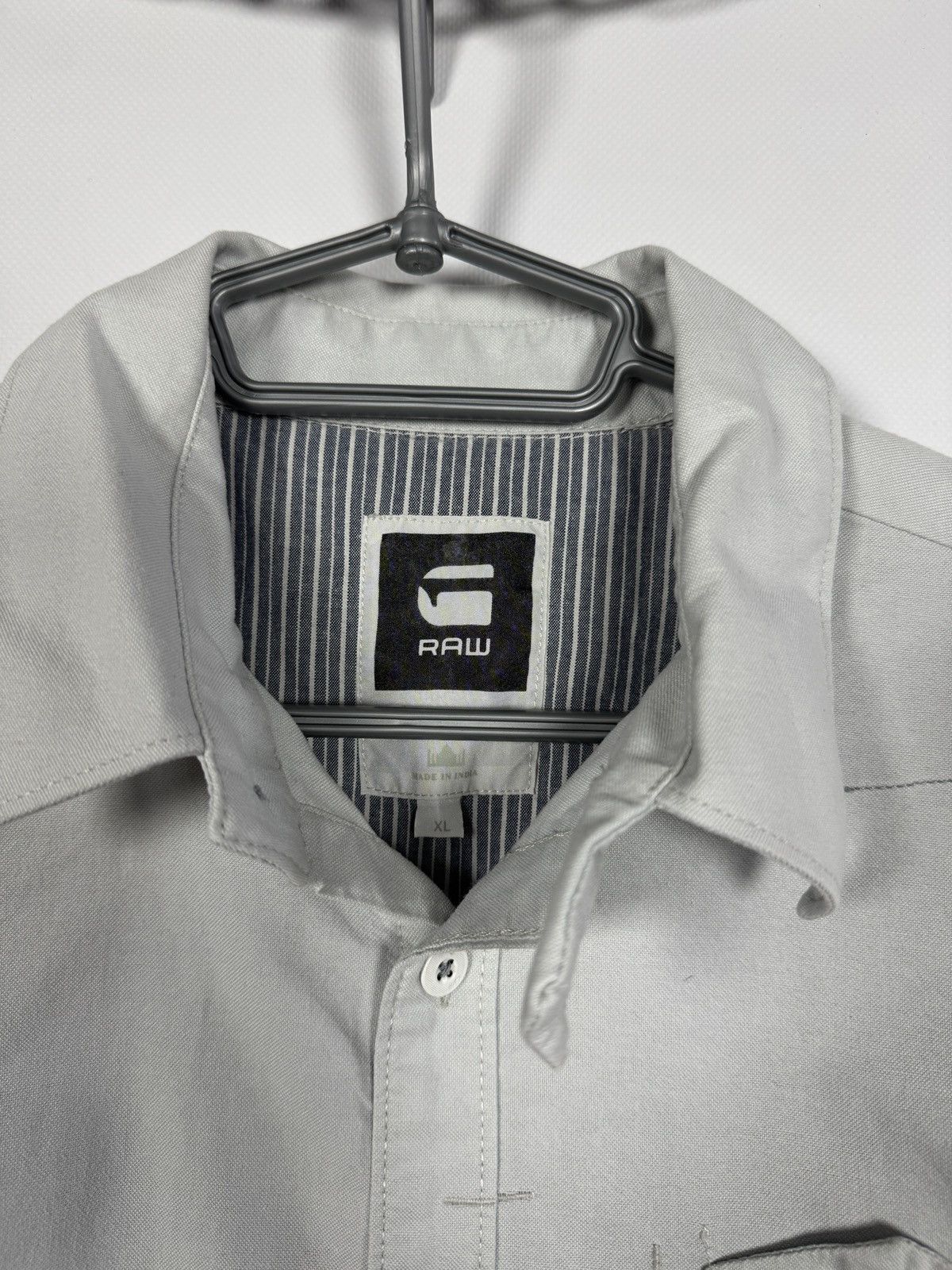 G-Star G-Star Raw Denim Rail Dress Long Sleeve Shirt Button Up XL Size US XL / EU 56 / 4 - 8 Thumbnail