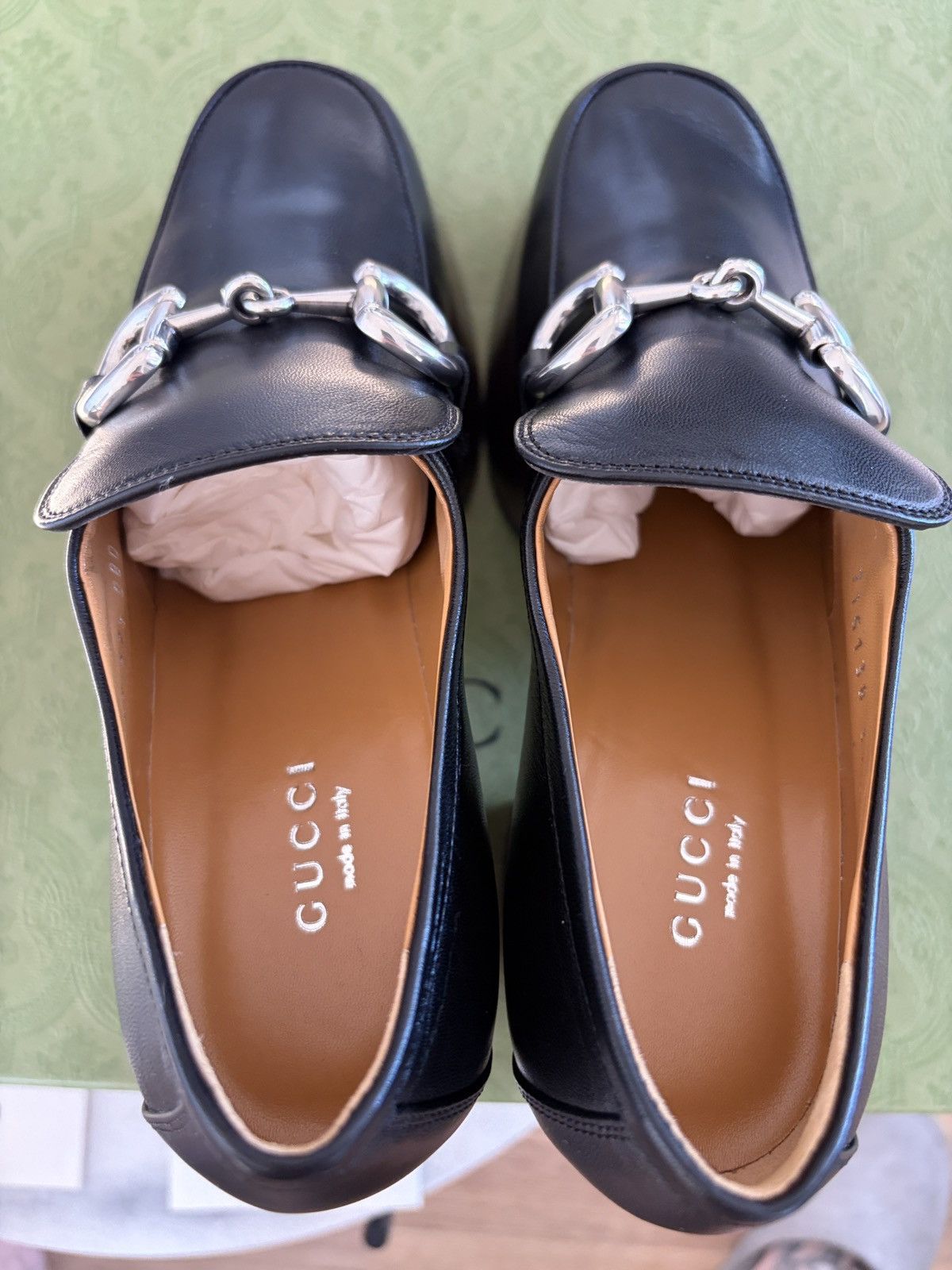 Gucci Gucci platform horsebit loafer blac Size US 7.5 / IT 37.5 - 10 Thumbnail