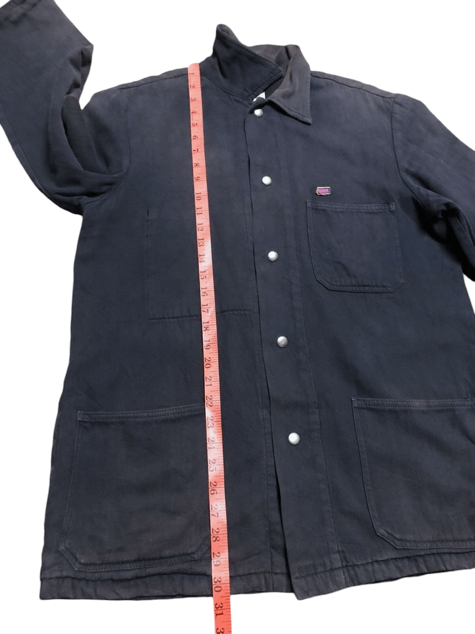 Blue Blue Japan Vintage H.R.M.MFG.CO Workwear / Chore Jacket Sunfaded Faded Size US M / EU 48-50 / 2 - 19 Thumbnail