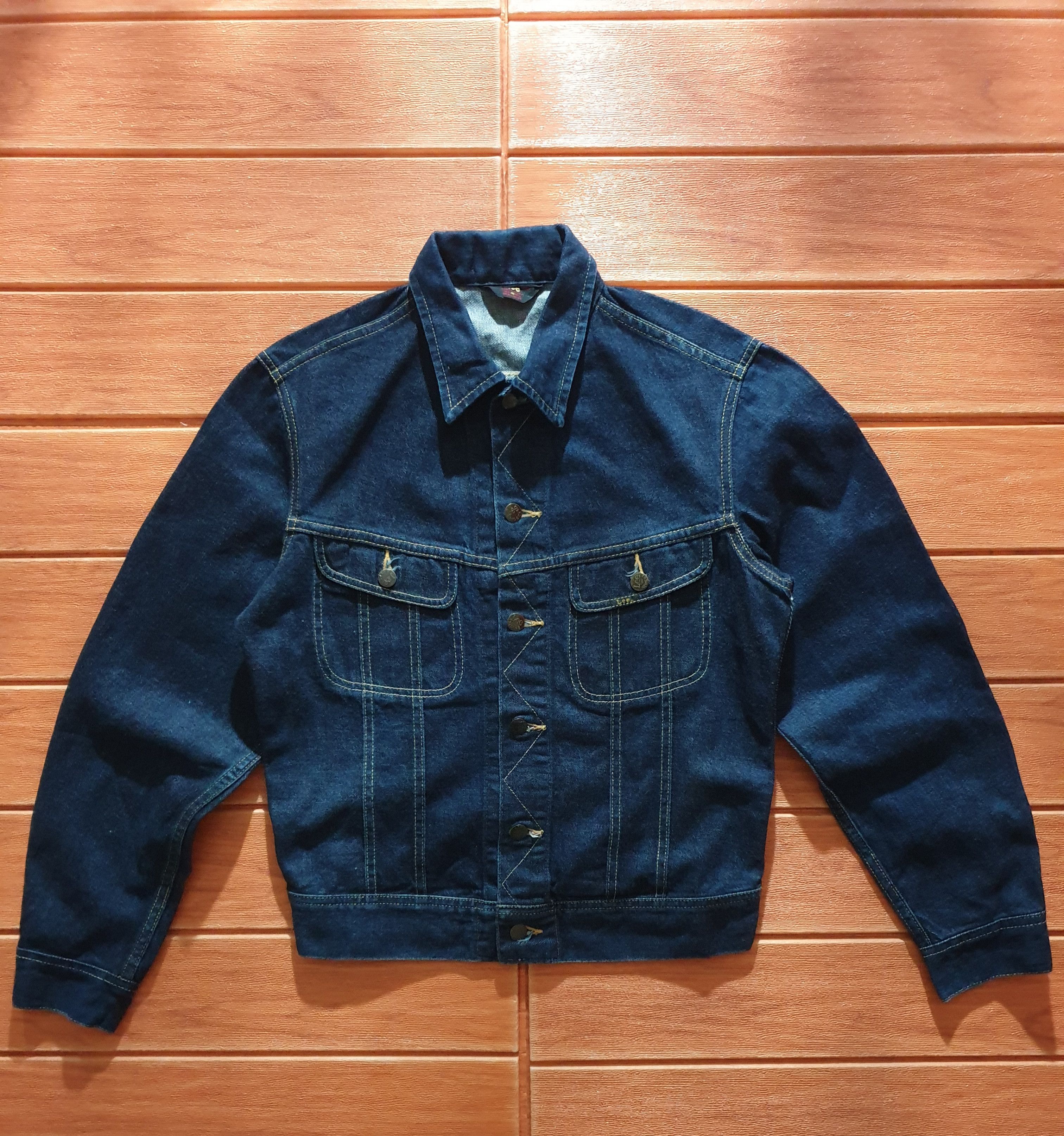 Japanese Brand 💥Lee sanforized blue colour denim jacket Size US M / EU 48-50 / 2 - 1 Thumbnail
