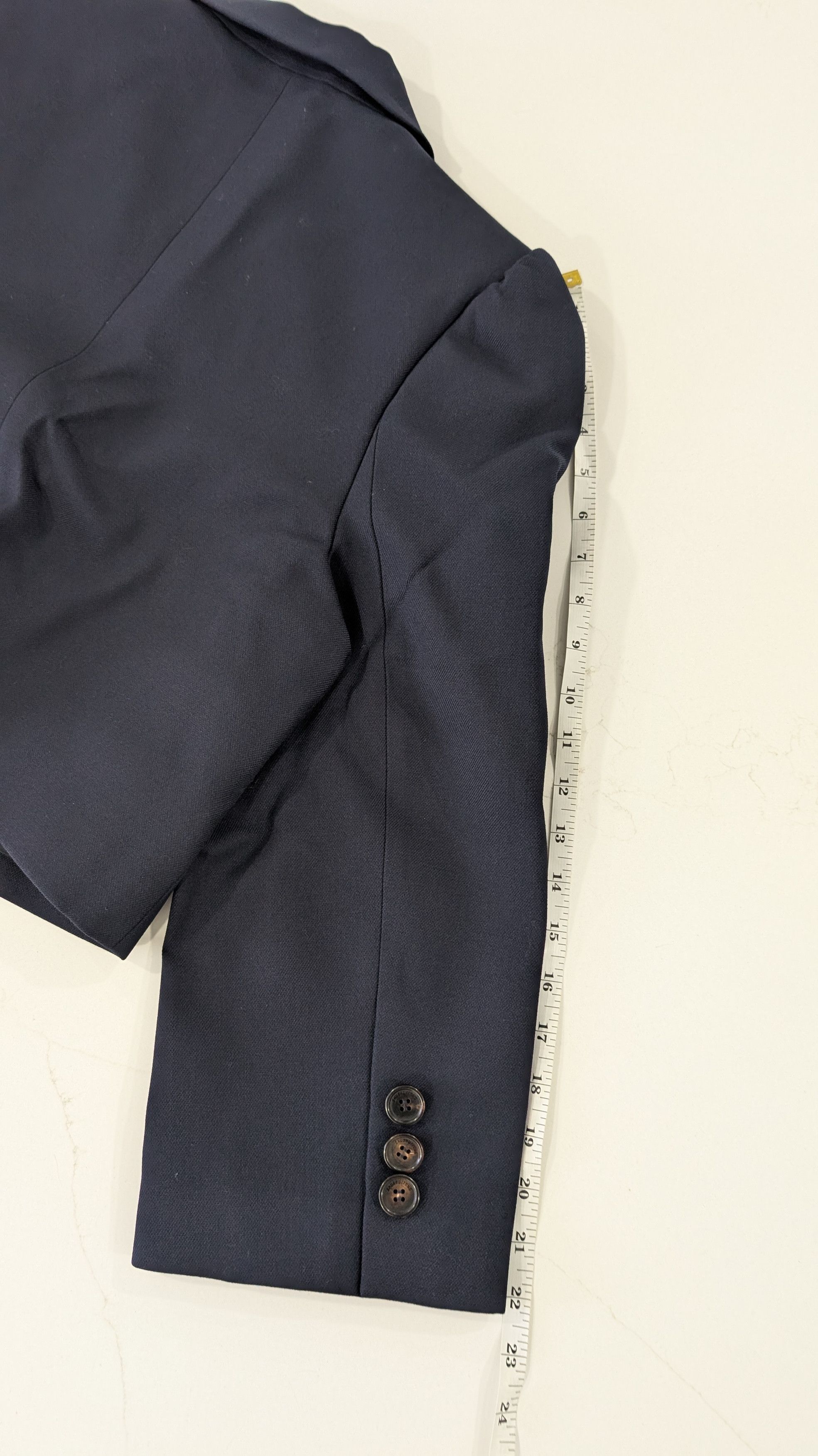 Shushu/Tong SHUSHU/TONG Cropped Puff Sleeve Blazer Size L Size L / US 10 / IT 46 - 9 Thumbnail
