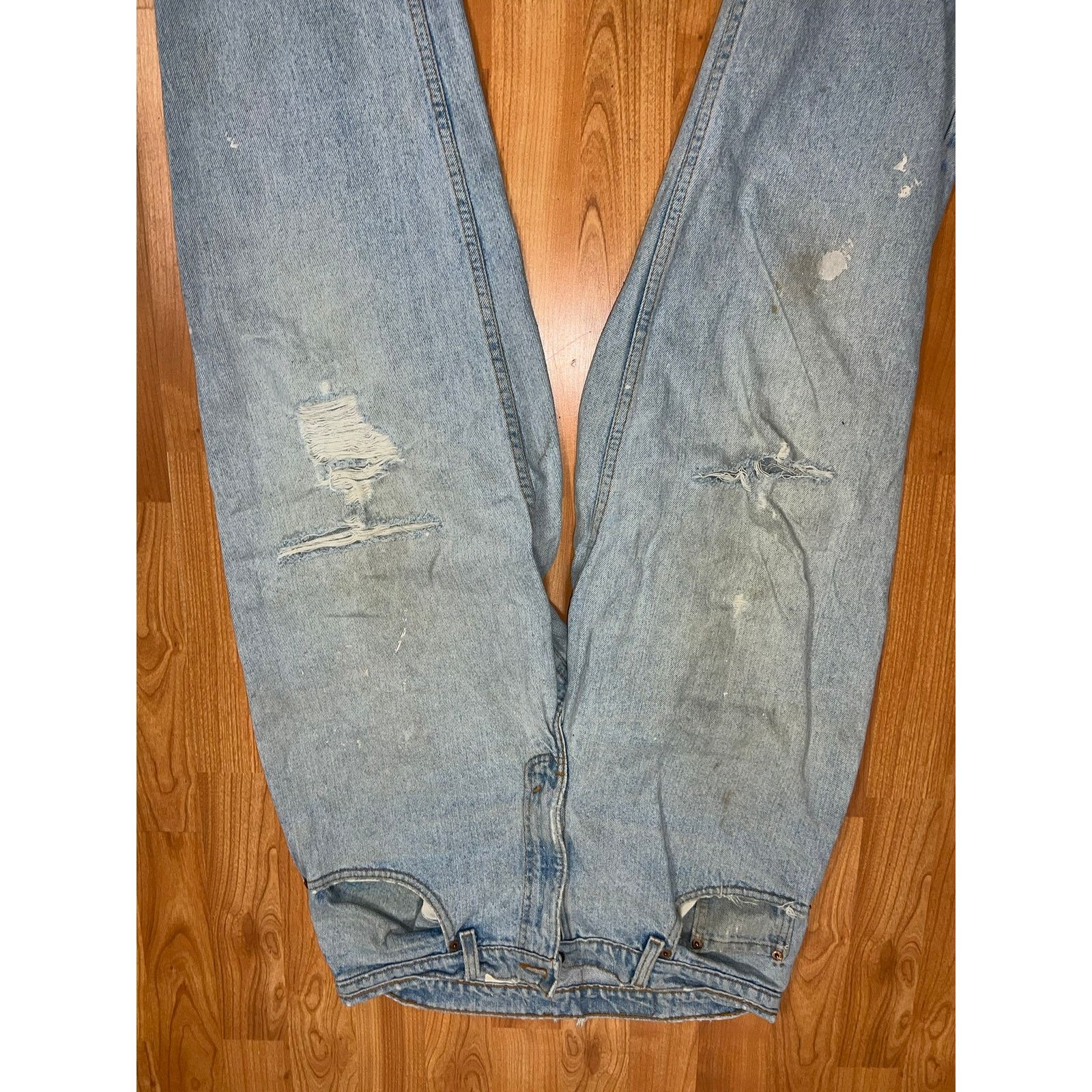 Levi's Vintage Levi's 560 Jeans Loose Fit Denim Pants 34x32 Levi Size US 34 / EU 50 - 4 Thumbnail