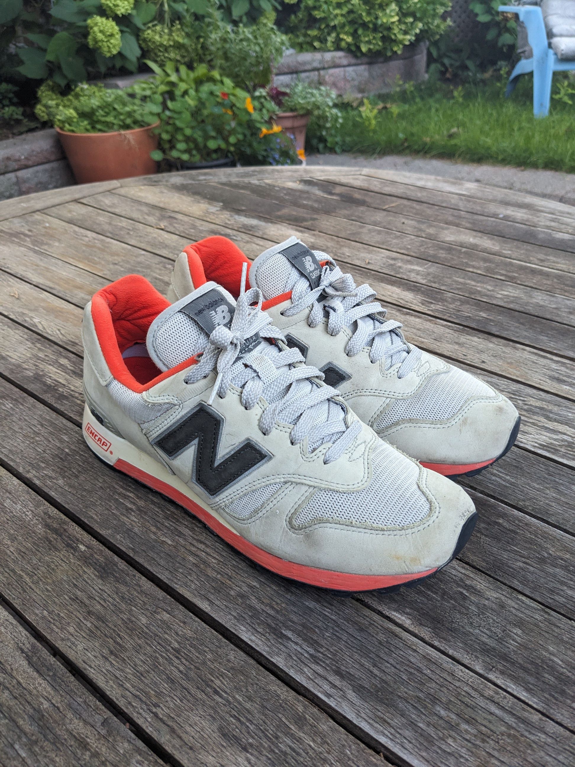 New balance classic 1300 orange best sale