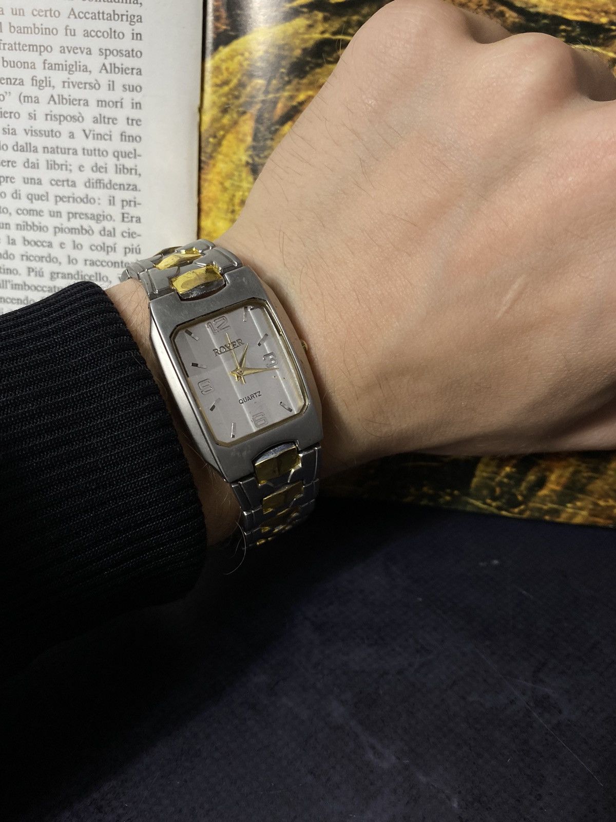 Jewelry Futuristic Quartz Men's Watch Stylish Design Size ONE SIZE - 9 Thumbnail