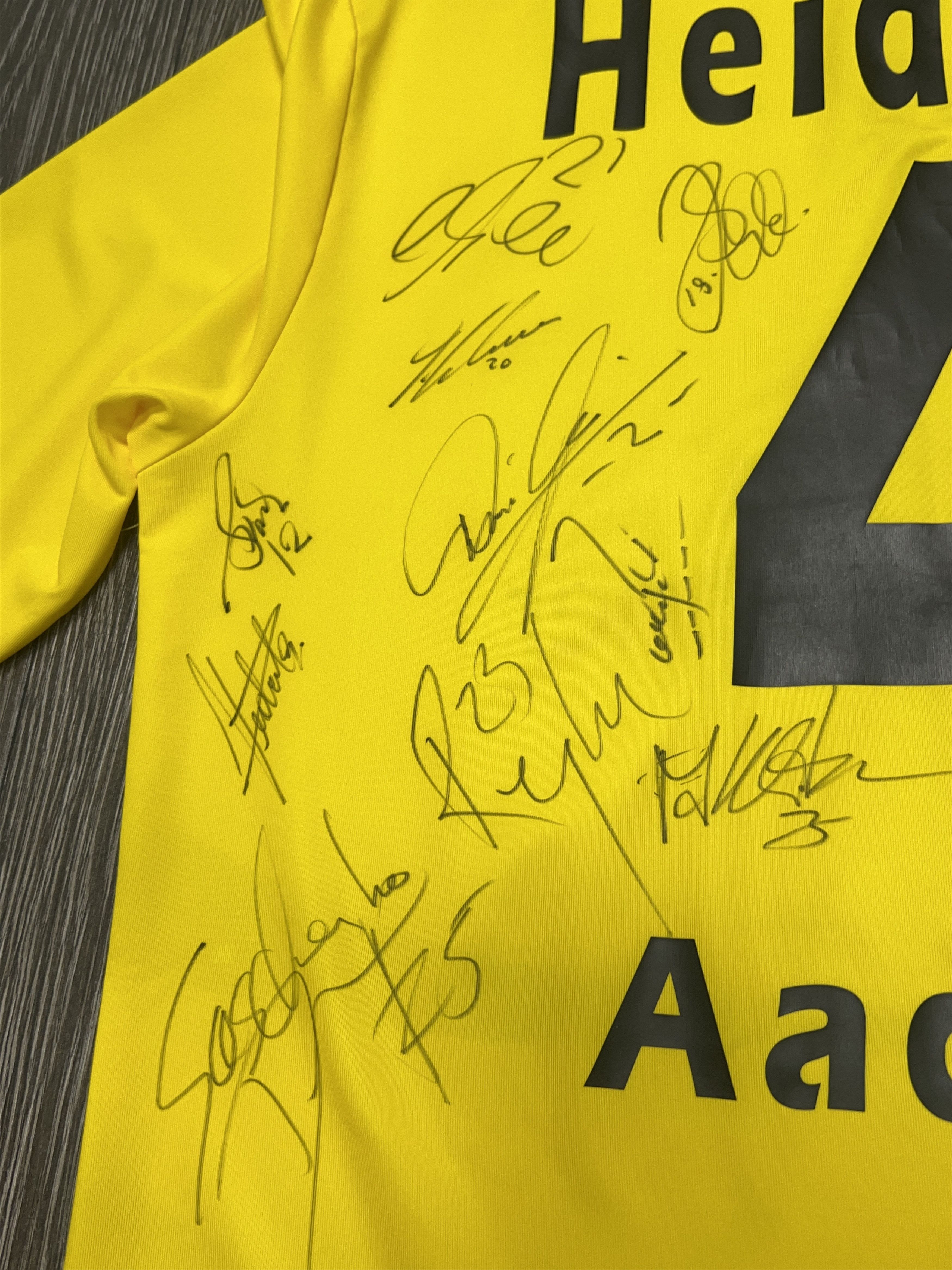 Vintage JAKO Alemannia Aachen #4 Heidrich 2006/07 Football Jersey Size US L / EU 52-54 / 3 - 5 Thumbnail