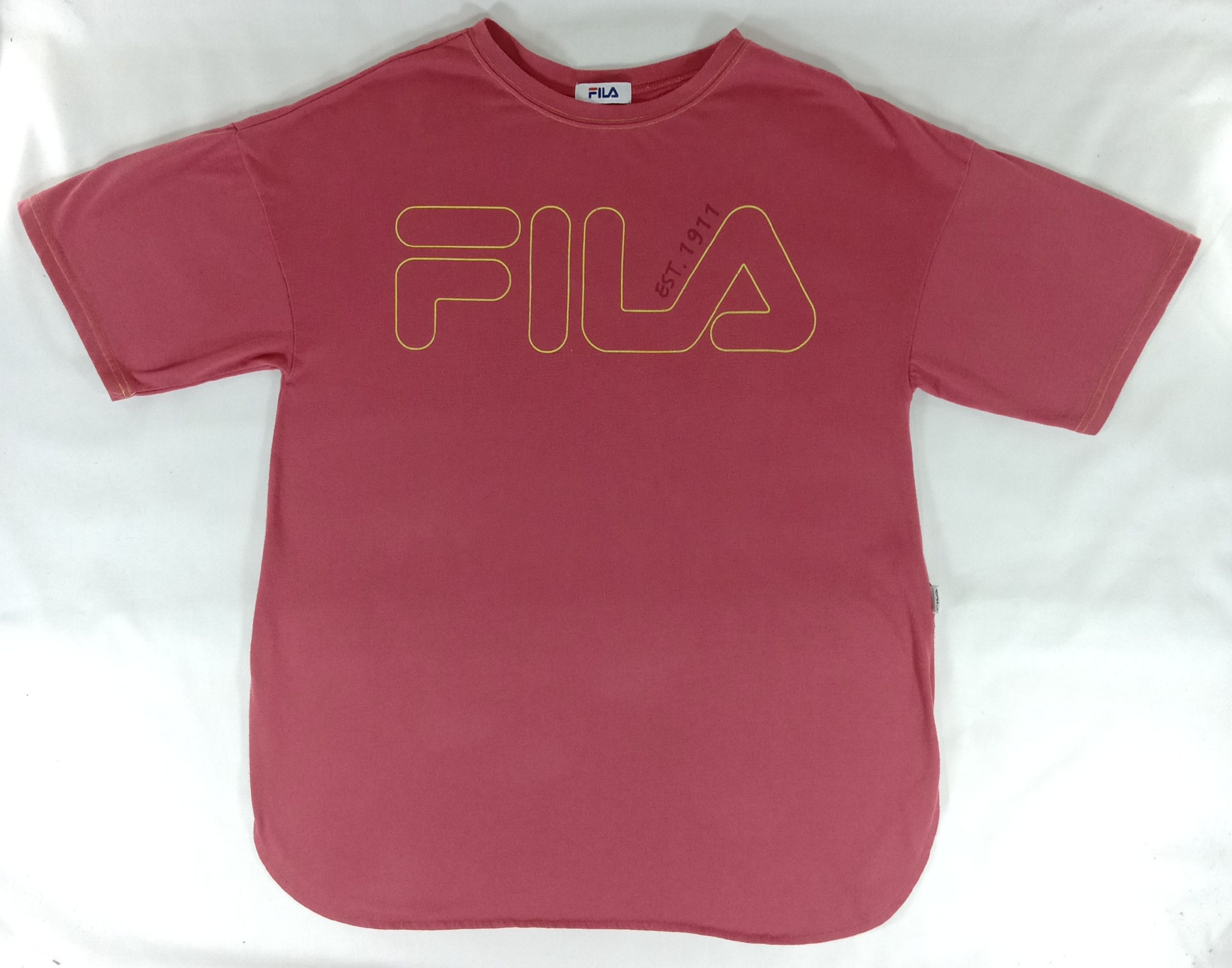 Fila Vintage Fila EST. 1911 Vintage T Shirt Size US XL / EU 56 / 4 - 1 Thumbnail
