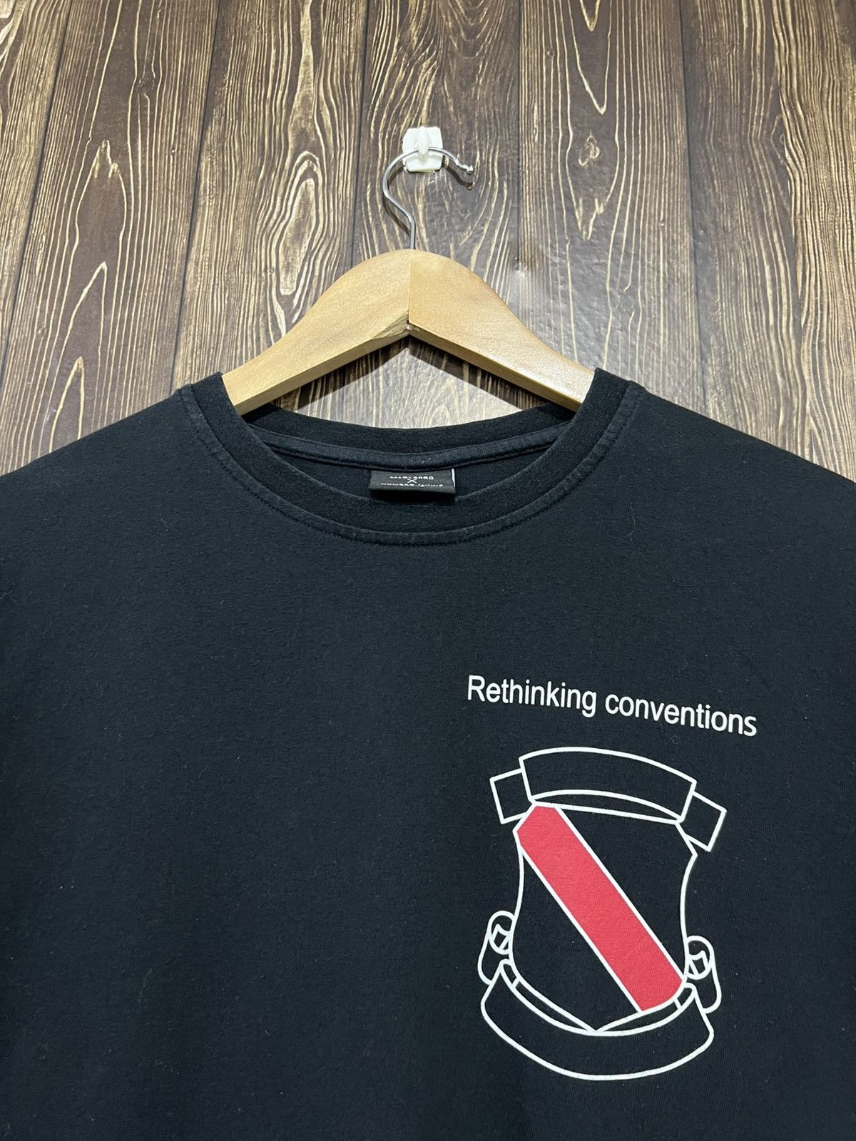 Marlboro × Number (N)ine × Vintage Number Nine x Marlboro ‘Rethinking Conventions’ Shield Tshirt Size US M / EU 48-50 / 2 - 2 Thumbnail