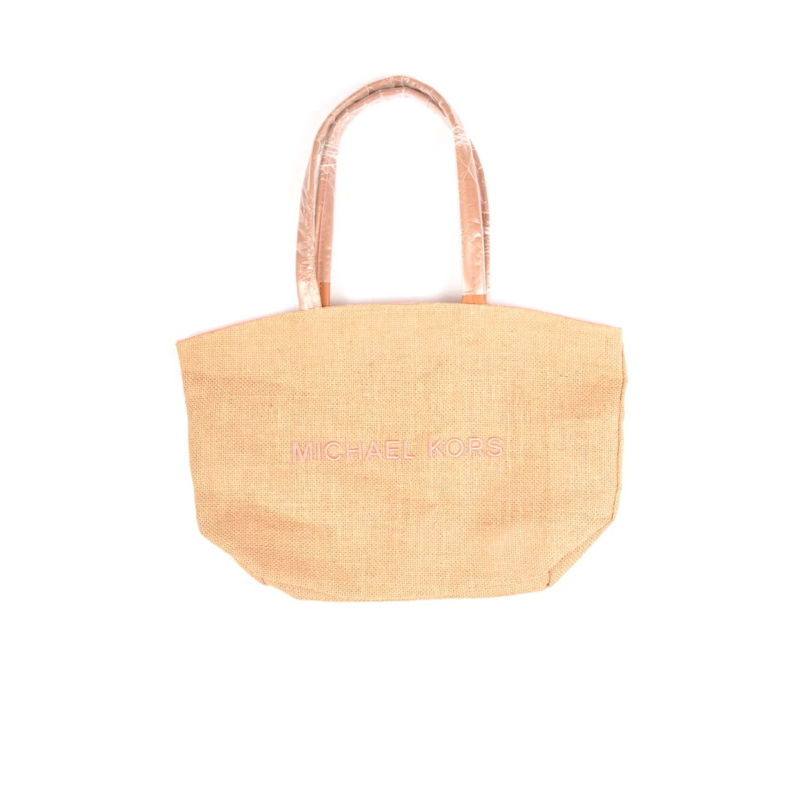 Michael Kors Michael Kors Jute Wicker Tote Bag Beige Tote Women XS? Size ONE SIZE - 2 Thumbnail