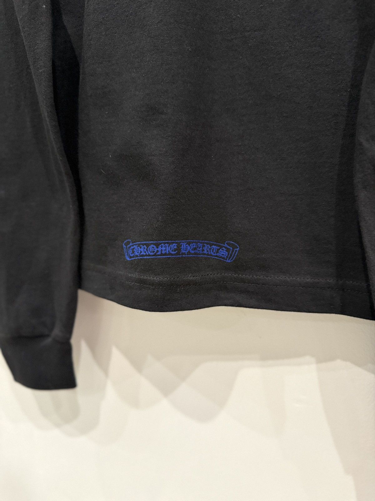 Chrome Hearts Chrome Hearts Neck Logo Long Sleeve Black / Blue Size: L Size US L / EU 52-54 / 3 - 4 Thumbnail