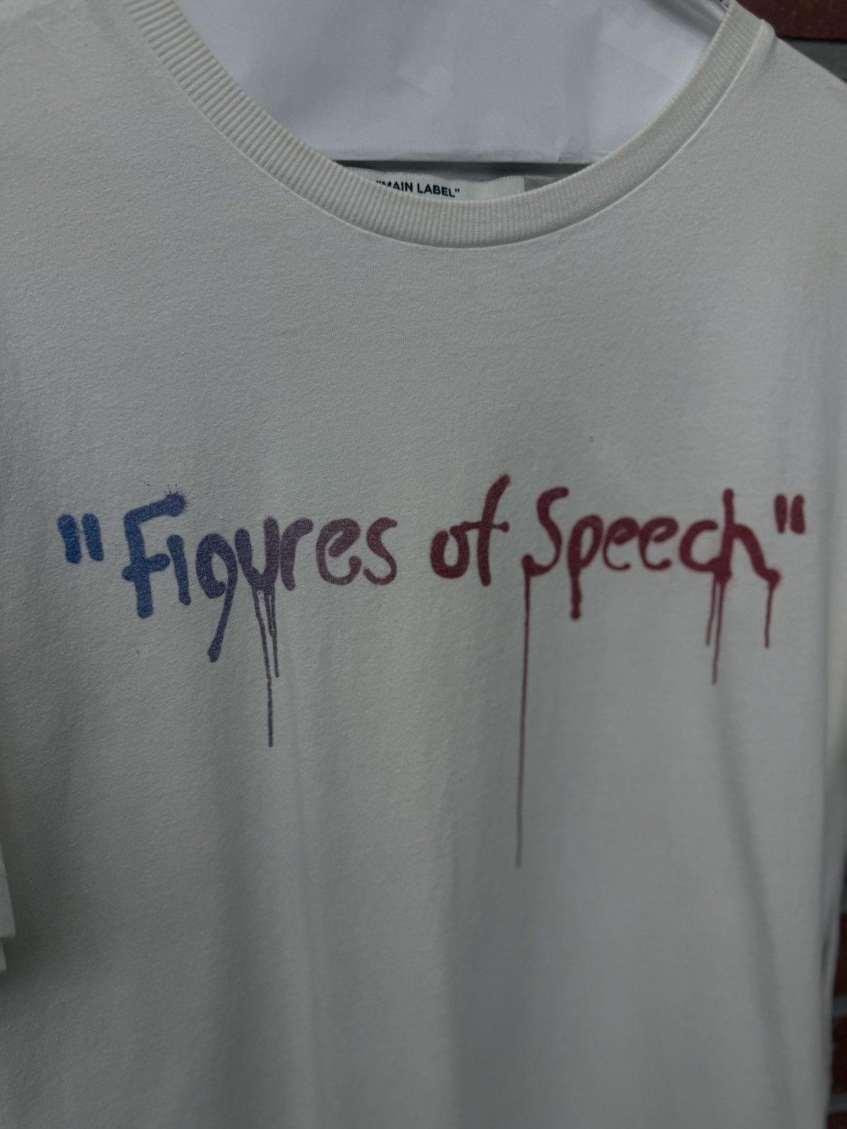 Off-White Off White Virgil Abloh Tee Shirt Size M White 🧼 Size US M / EU 48-50 / 2 - 7 Thumbnail