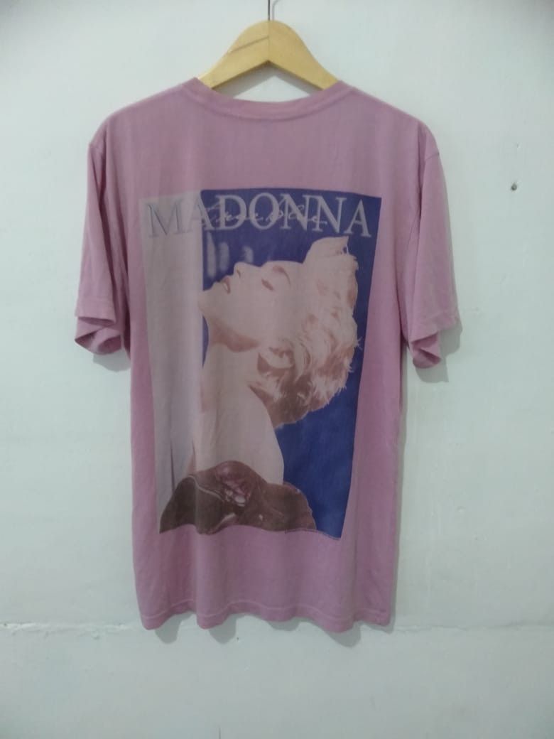 Band Tees × Vintage MADONNA T-SHIRT DIVIDED Size US L / EU 52-54 / 3 - 1 Thumbnail