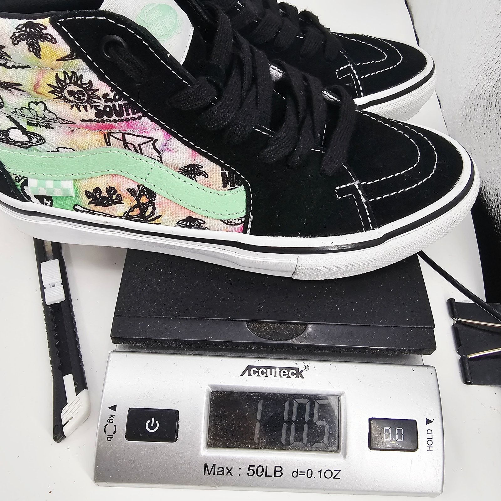 Vans Vans Sk8-Hi Shroom Doom Black Green Skate Sneaker Men's 5 Size US 5 / EU 37 - 10 Thumbnail