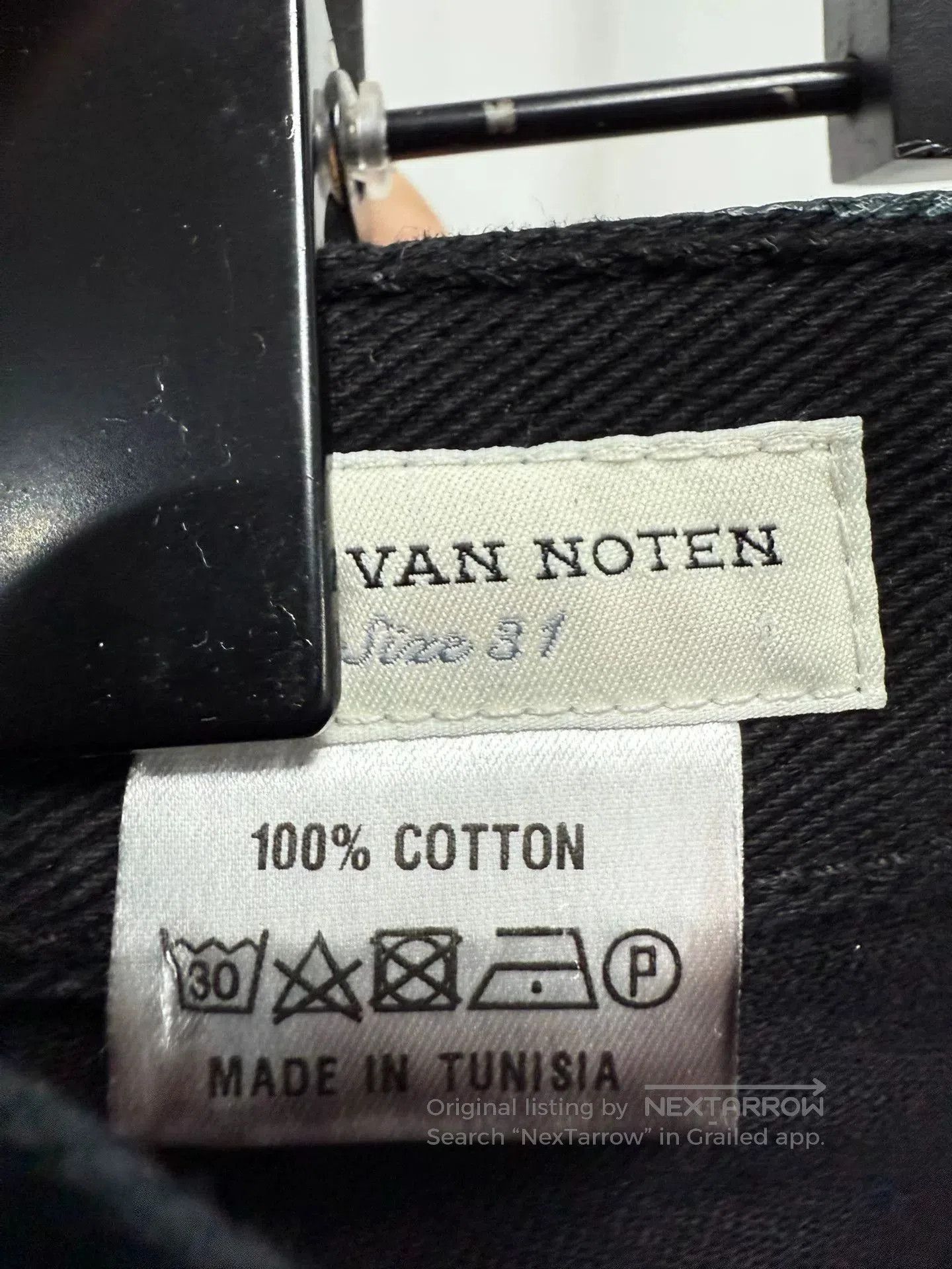 Dries Van Noten Stylish Dries Van Noten Denim Pants. Size US 31 - 7 Thumbnail