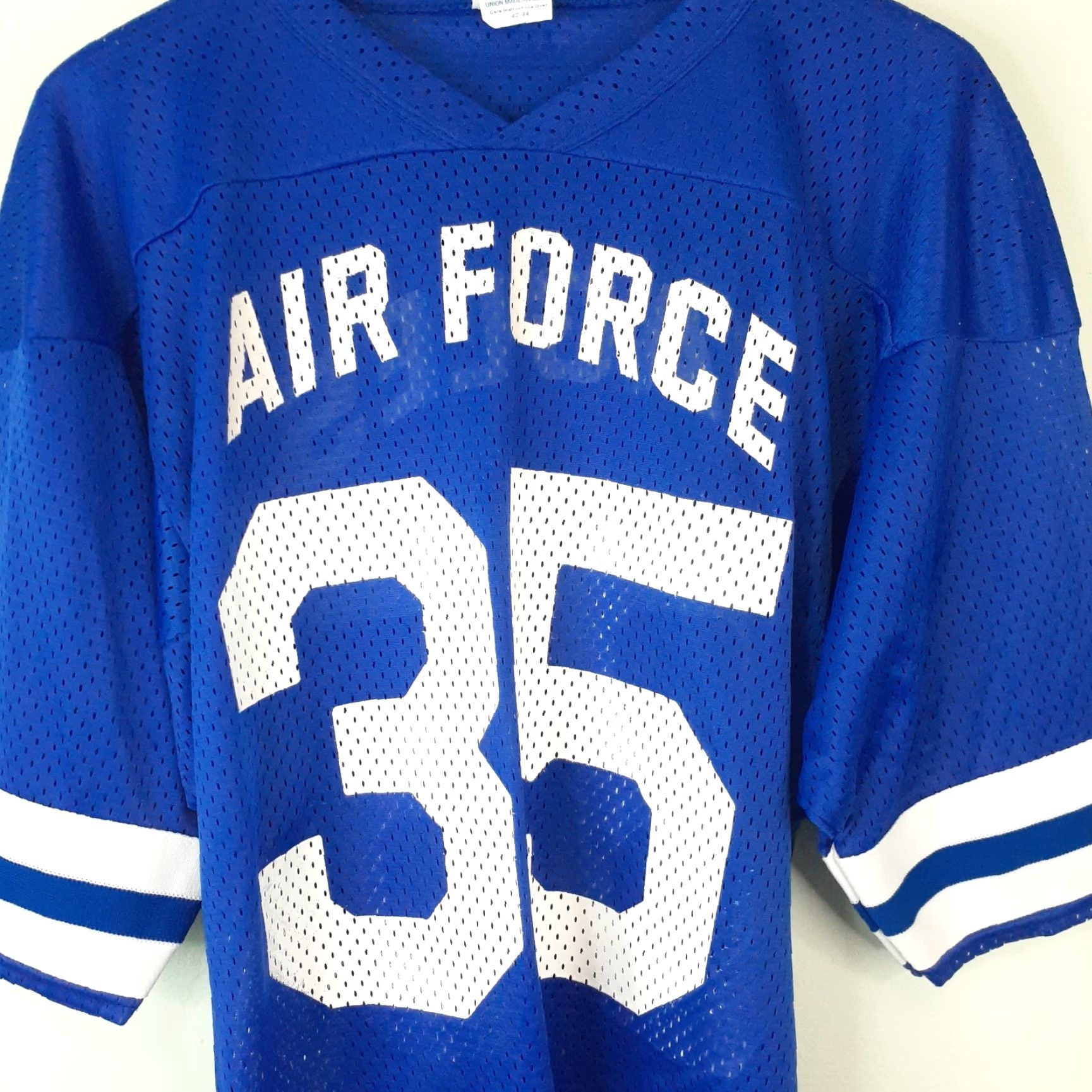 Vintage VINTAGE Empire Sporting Goods T-Shirt Jersey Short Sleeve Mens Small Blue Air Force Football Union Made Size US S / EU 44-46 / 1 - 2 Thumbnail