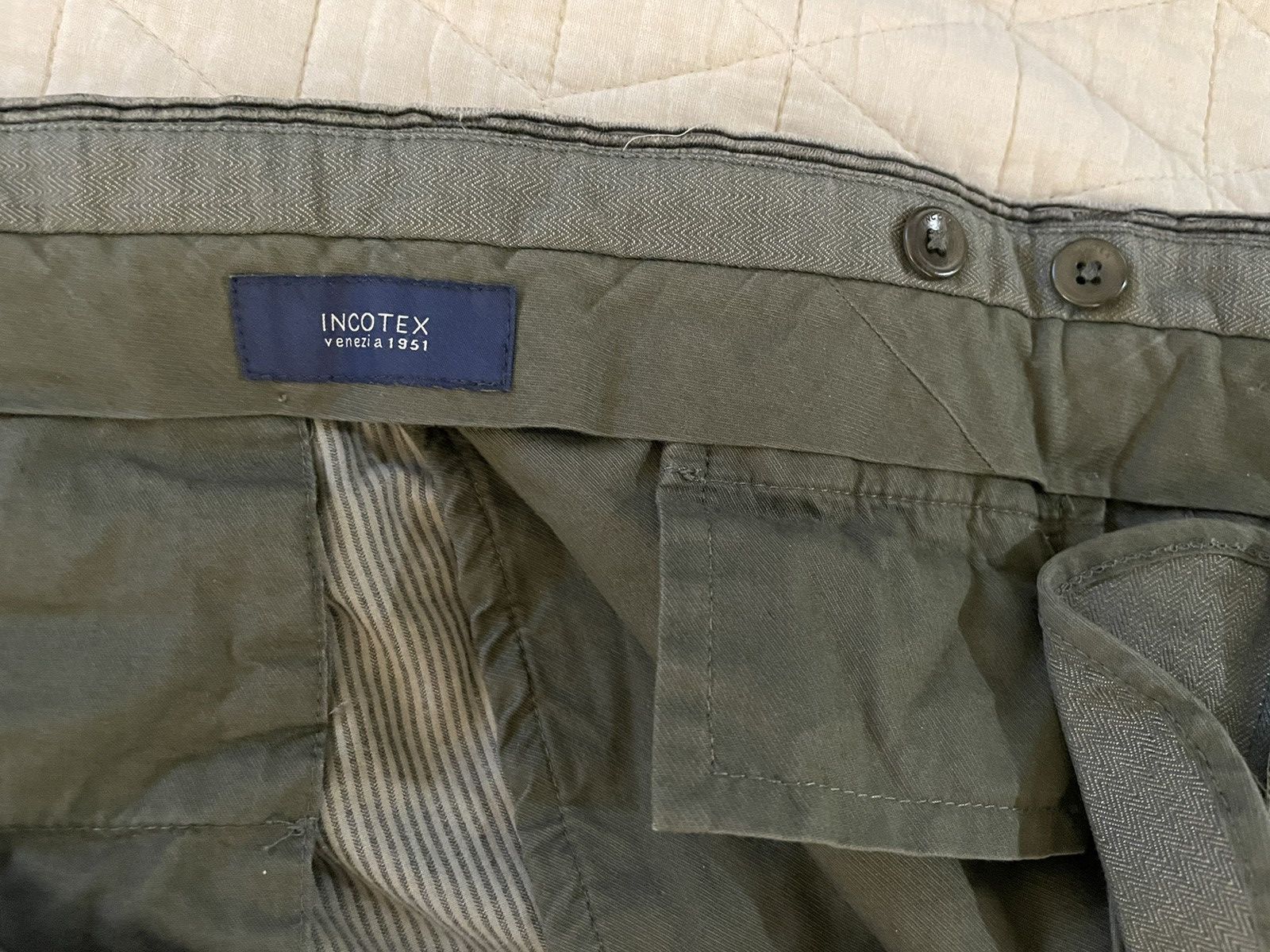 Incotex Cashco Corduroy Trouser Size US 38 / EU 54 - 4 Thumbnail