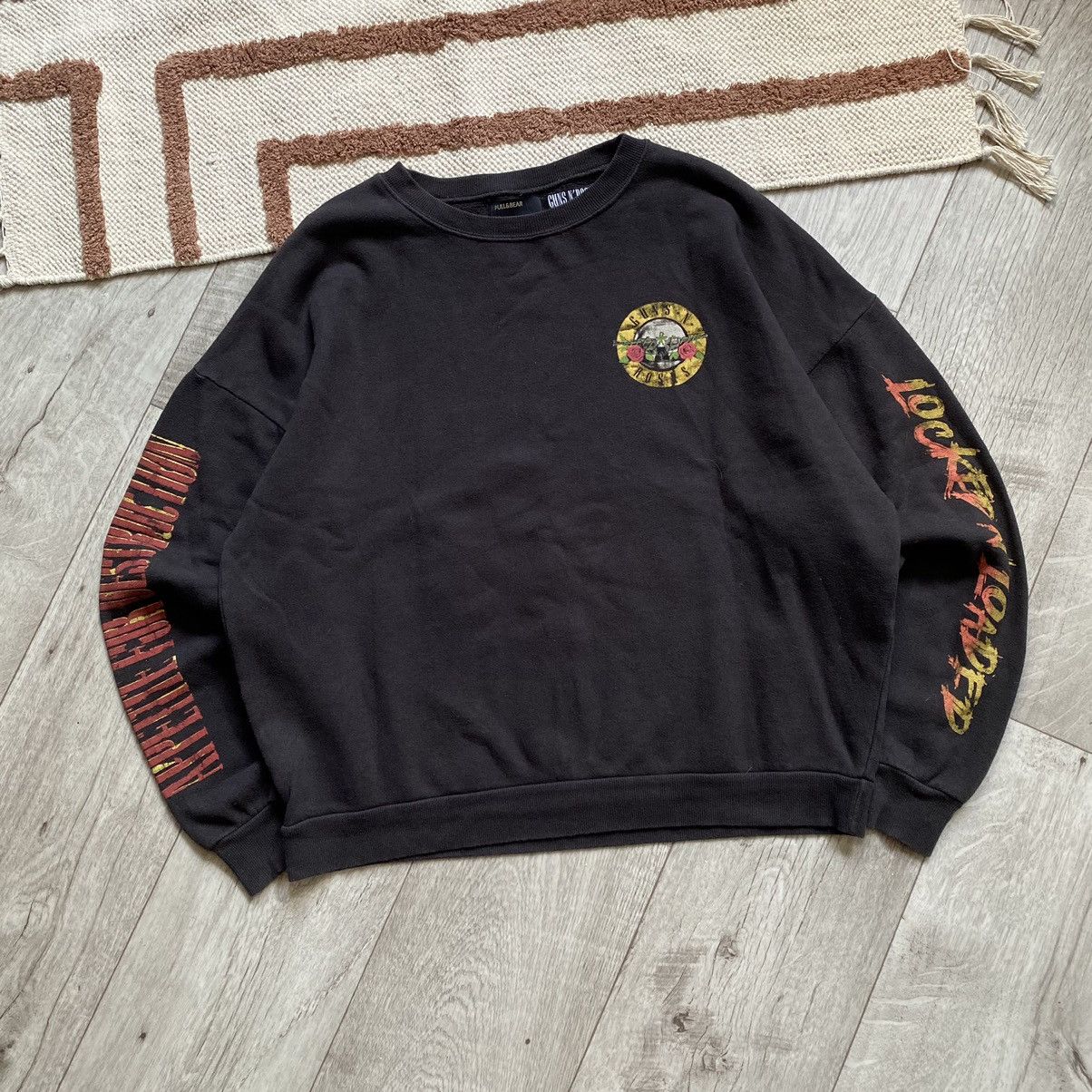 Band Tees GUNS N ROSES Y2K FADED LOCKED N LOADED BOXY SWEATSHIRT Size US M / EU 48-50 / 2 - 2 Thumbnail