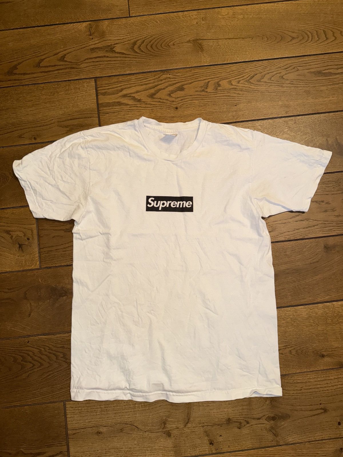 Supreme RARE 2016 Supreme Paris “bonjour madame” box tee Size US L / EU 52-54 / 3 - 2 Thumbnail
