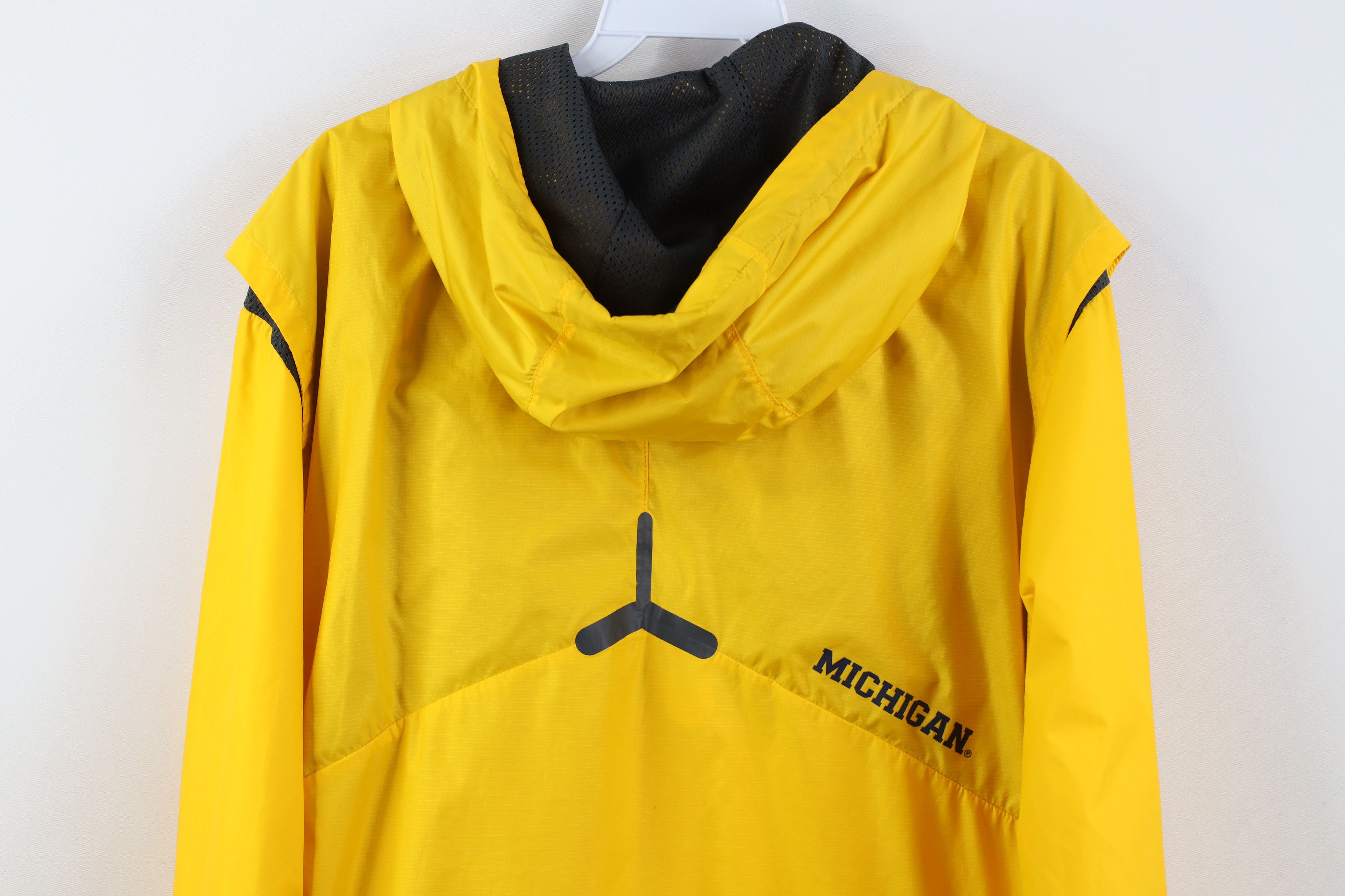 Nike Nike University of Michigan Half Zip Hooded Jacket Size US L / EU 52-54 / 3 - 17 Thumbnail