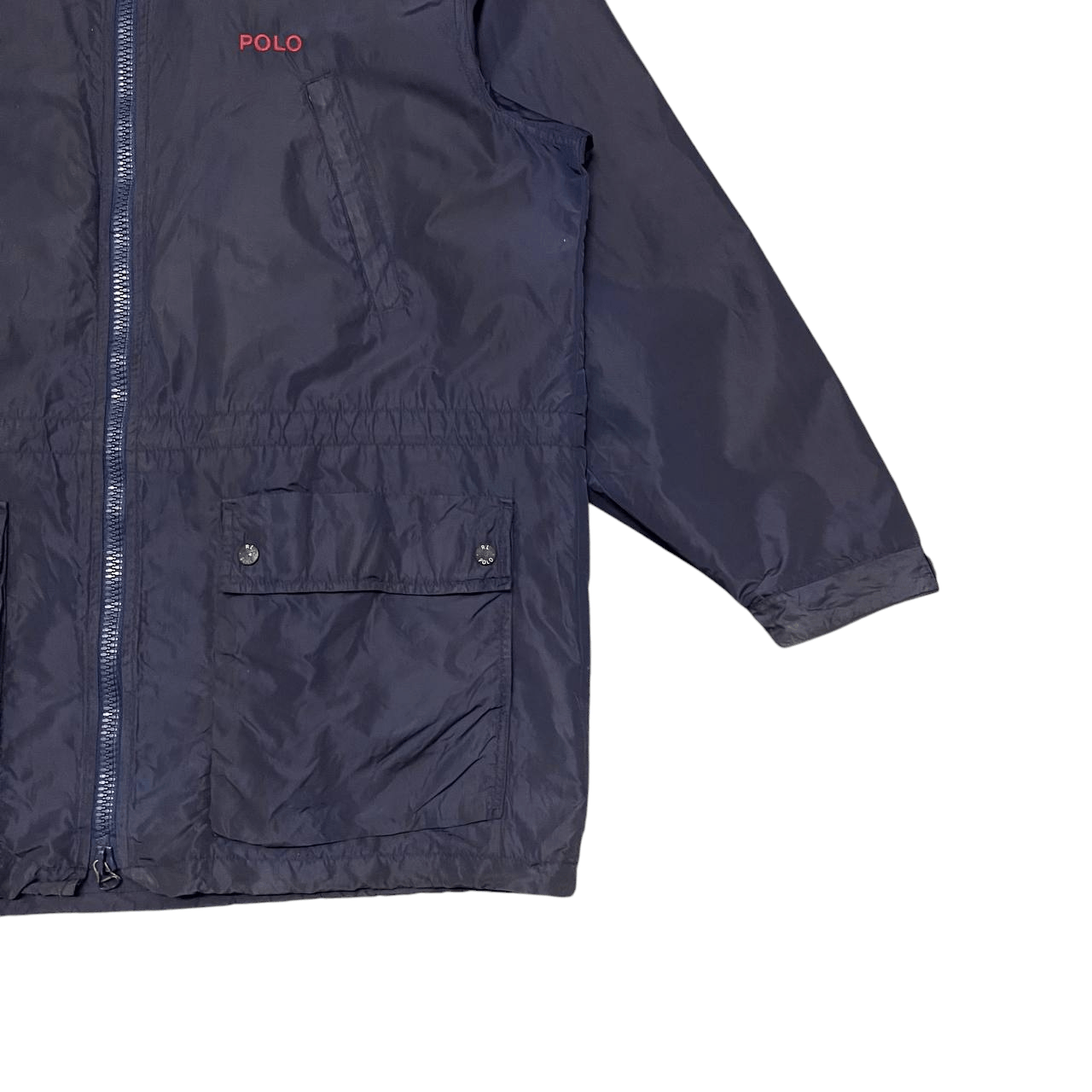 Polo Ralph Lauren Vintage PRL Polo Ralph Lauren Hidden Hood Jacket Size US XL / EU 56 / 4 - 4 Thumbnail